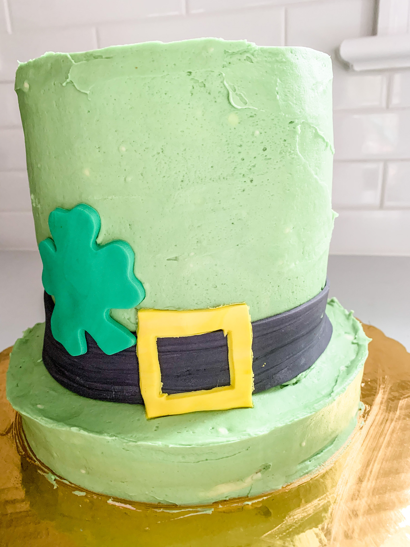 Leprechaun Hat Cake - Photo