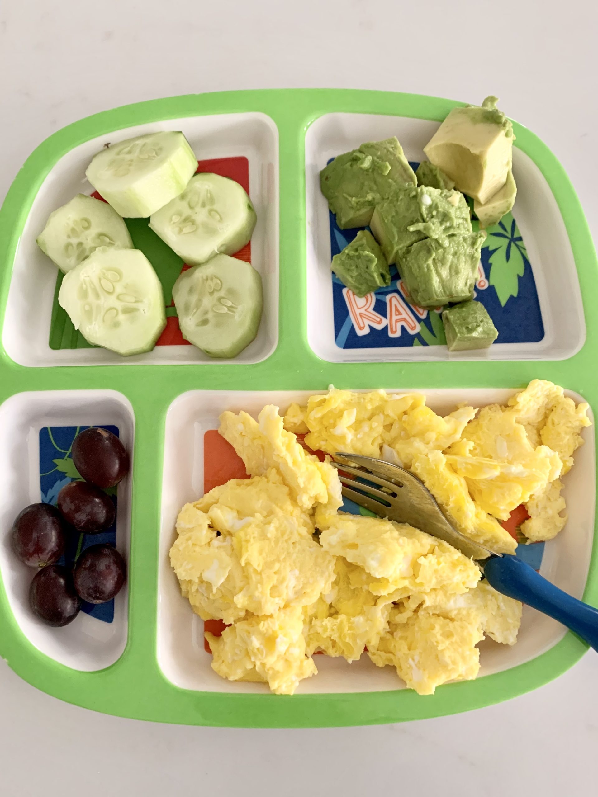 Microwaved Eggs Lunch - Photo