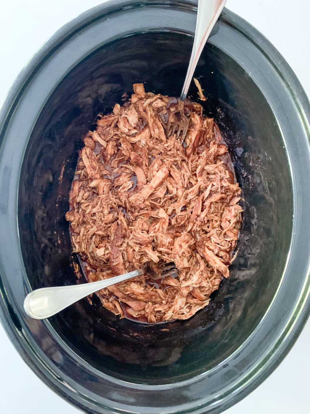 3 Ingredient Slow Cooker Barbecue Chicken - Photo