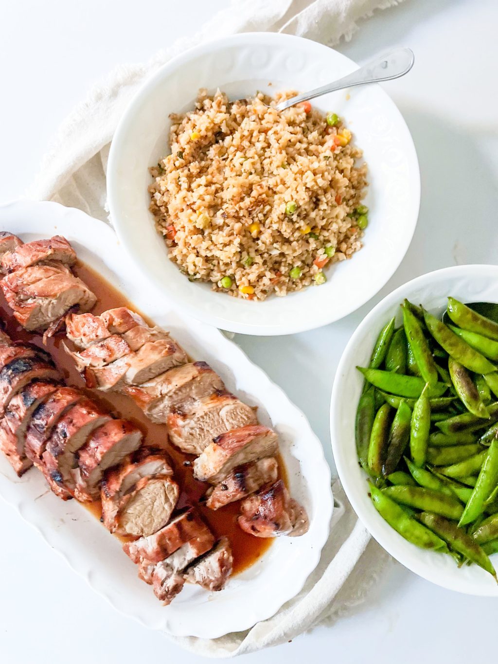 Asian Pork Tenderloin Dinner