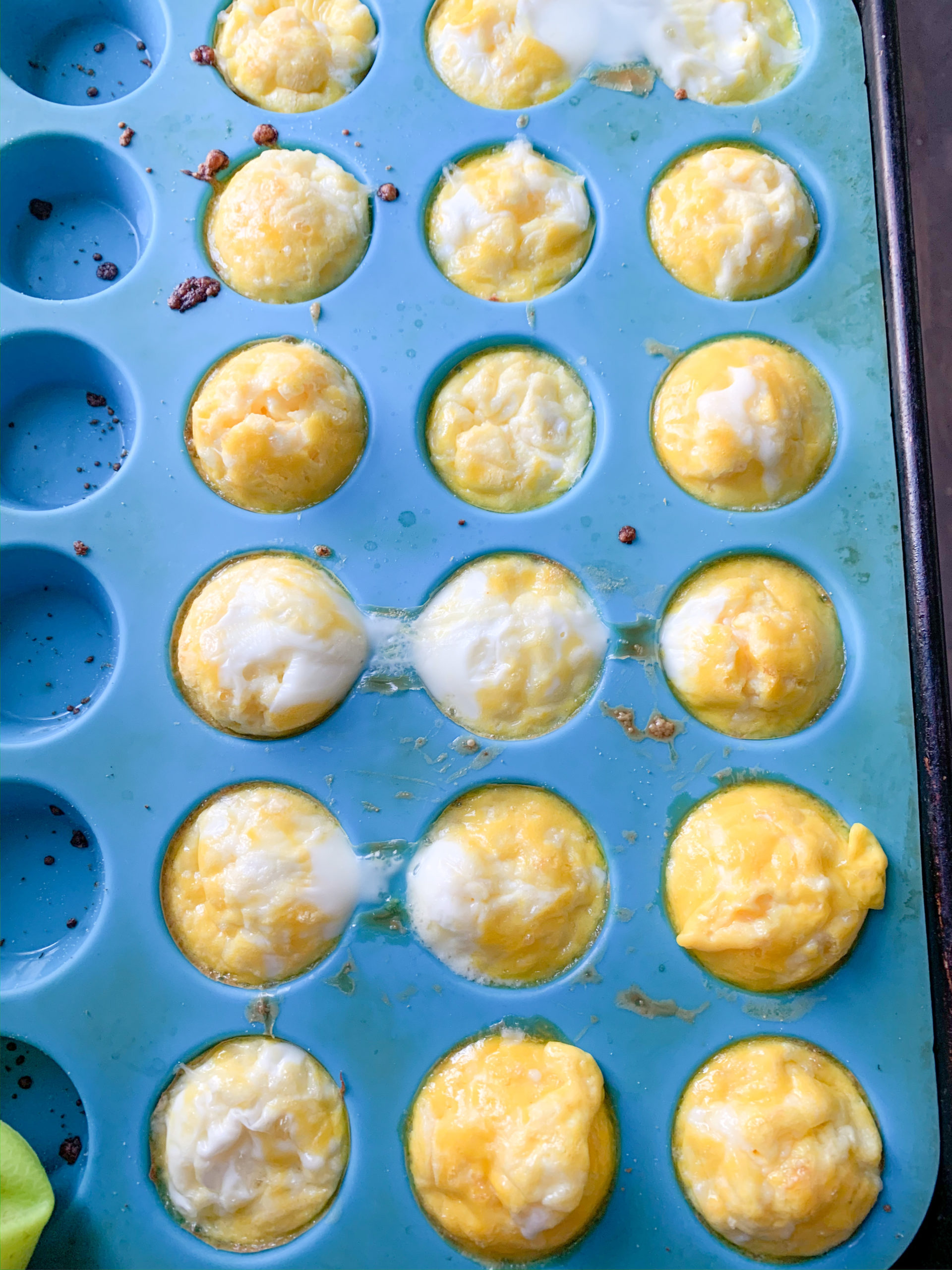 Easy Mini Egg Cheese Muffins - Photo