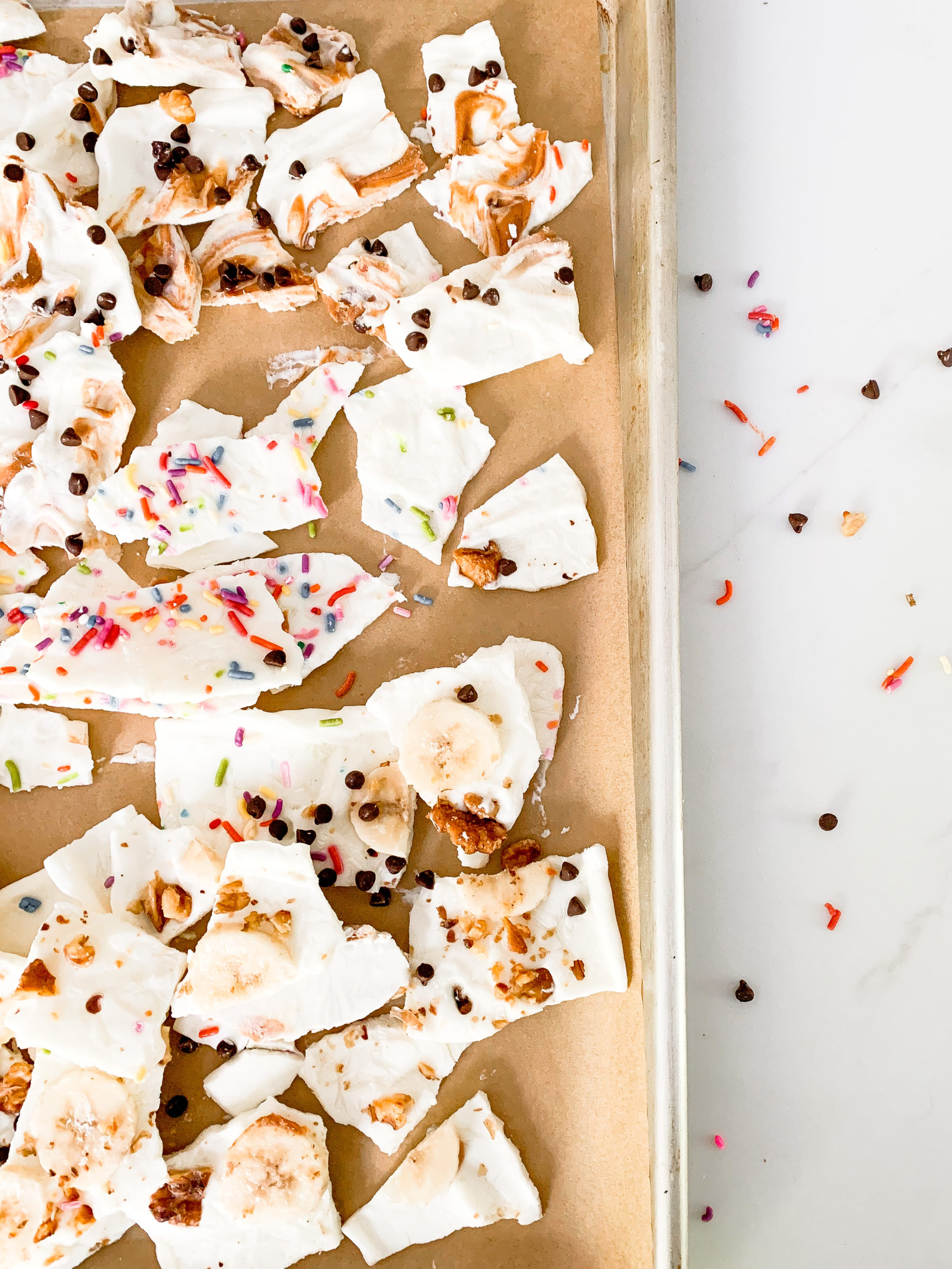 Easy Frozen Yogurt Bark - Photo