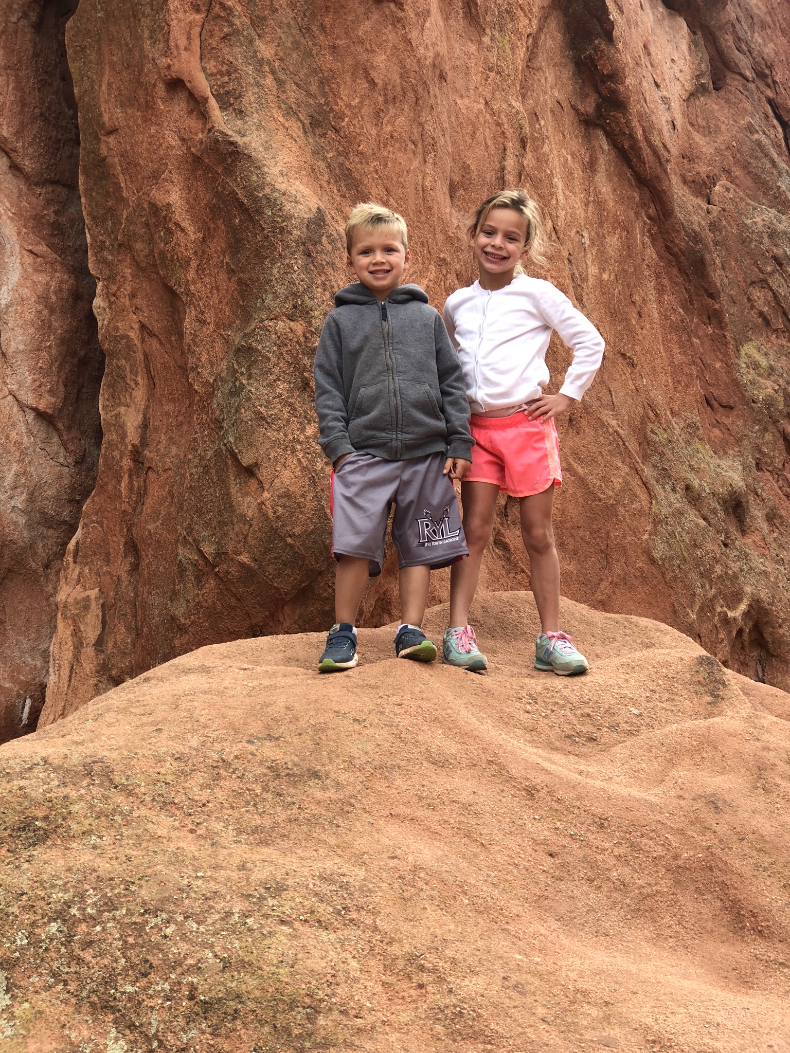 Garden of the Gods Adventure with Children