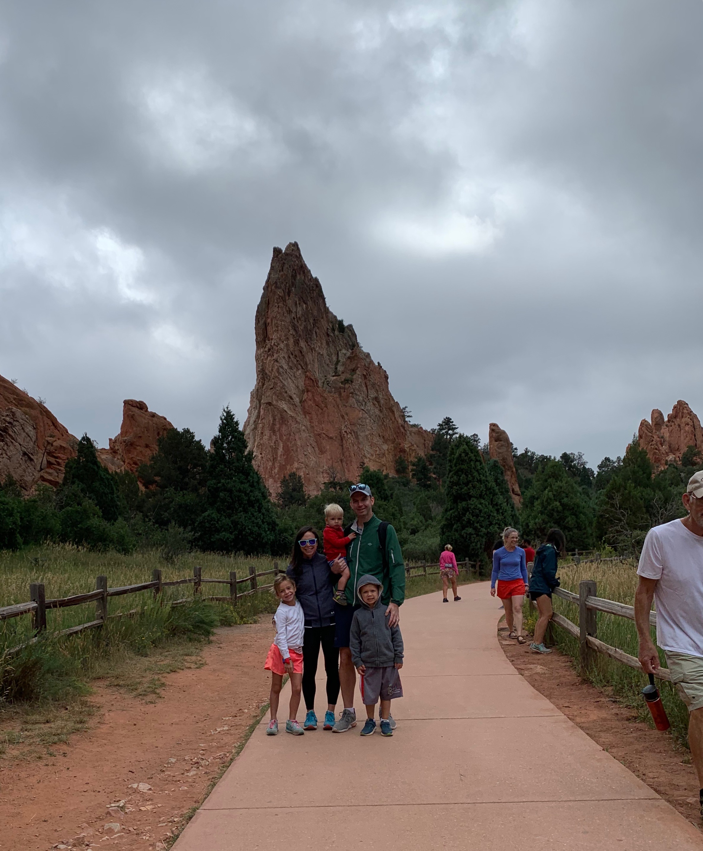 Garden of the Gods Adventure with Children