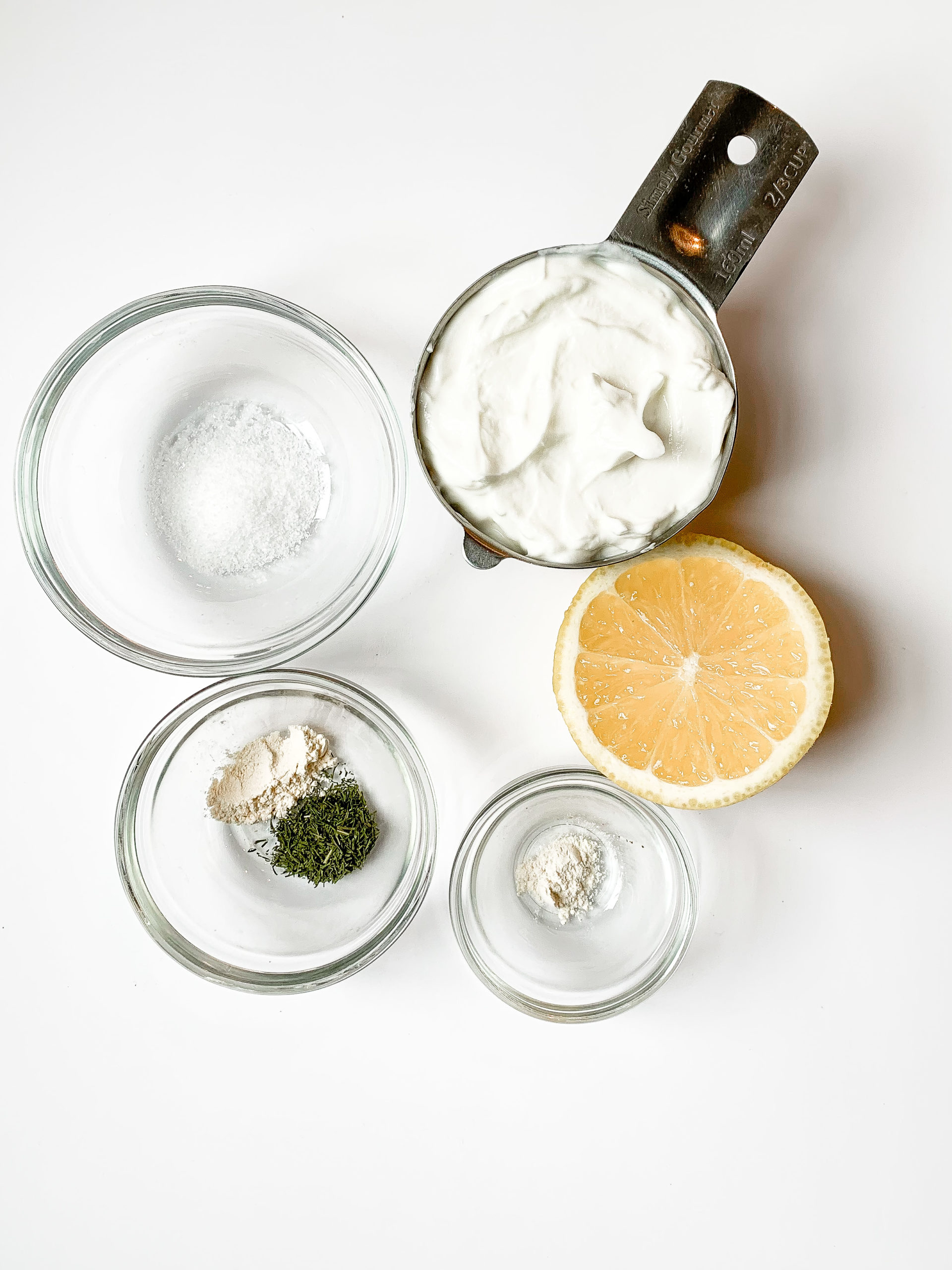 Yogurt Ranch Dip Ingredients - Photo