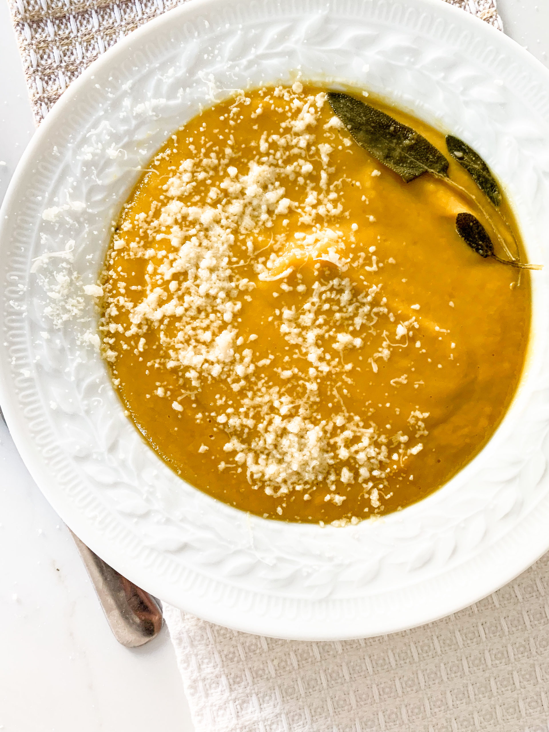 Pumpkin White Bean Soup