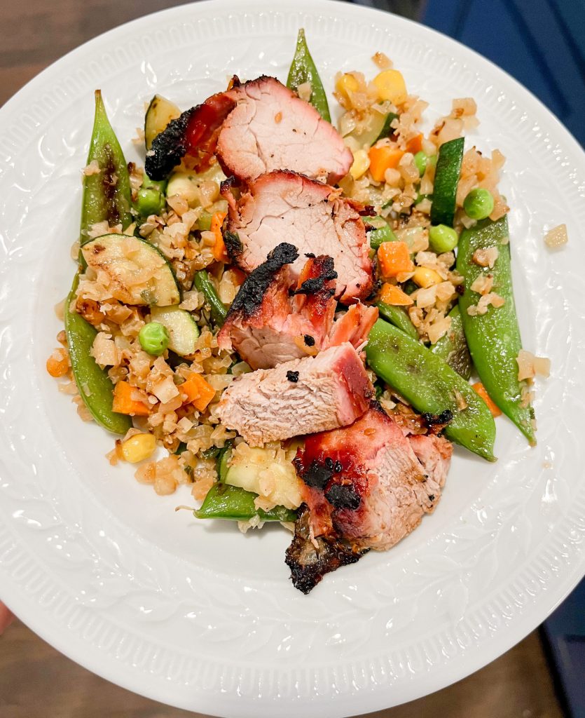 Asian Pork Tenderloin Dinner - Photo