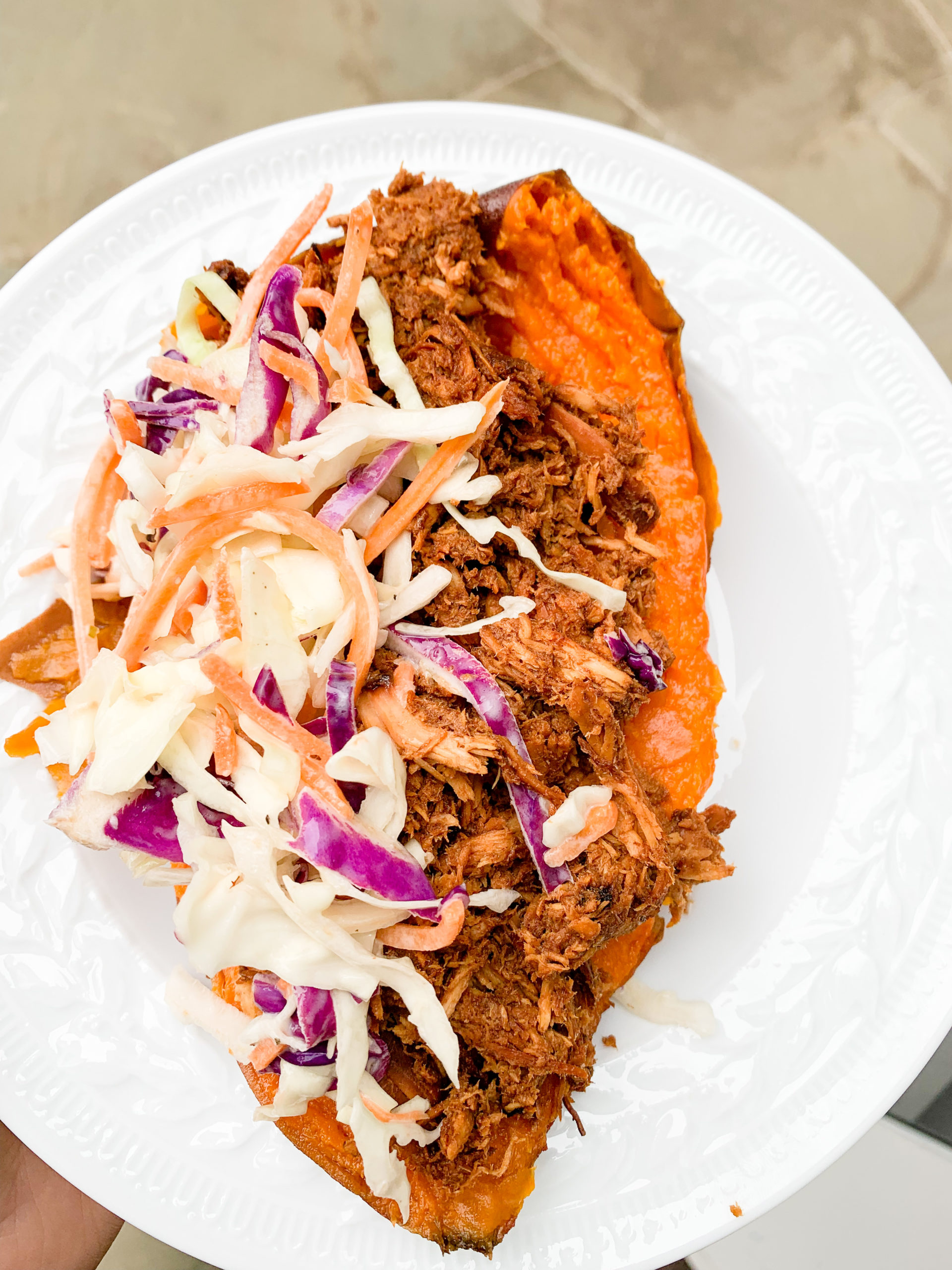 Loaded BBQ Chicken Sweet Potato - Photo