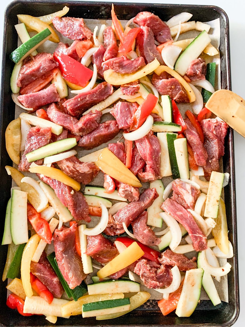 Sheet Pan Steak Fajitas with Veggies - Photo