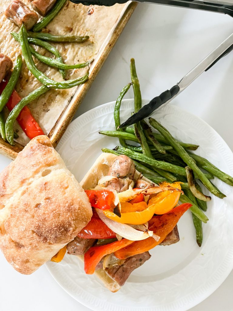Sheet Pan Chicken Sausage and Veggies - photo