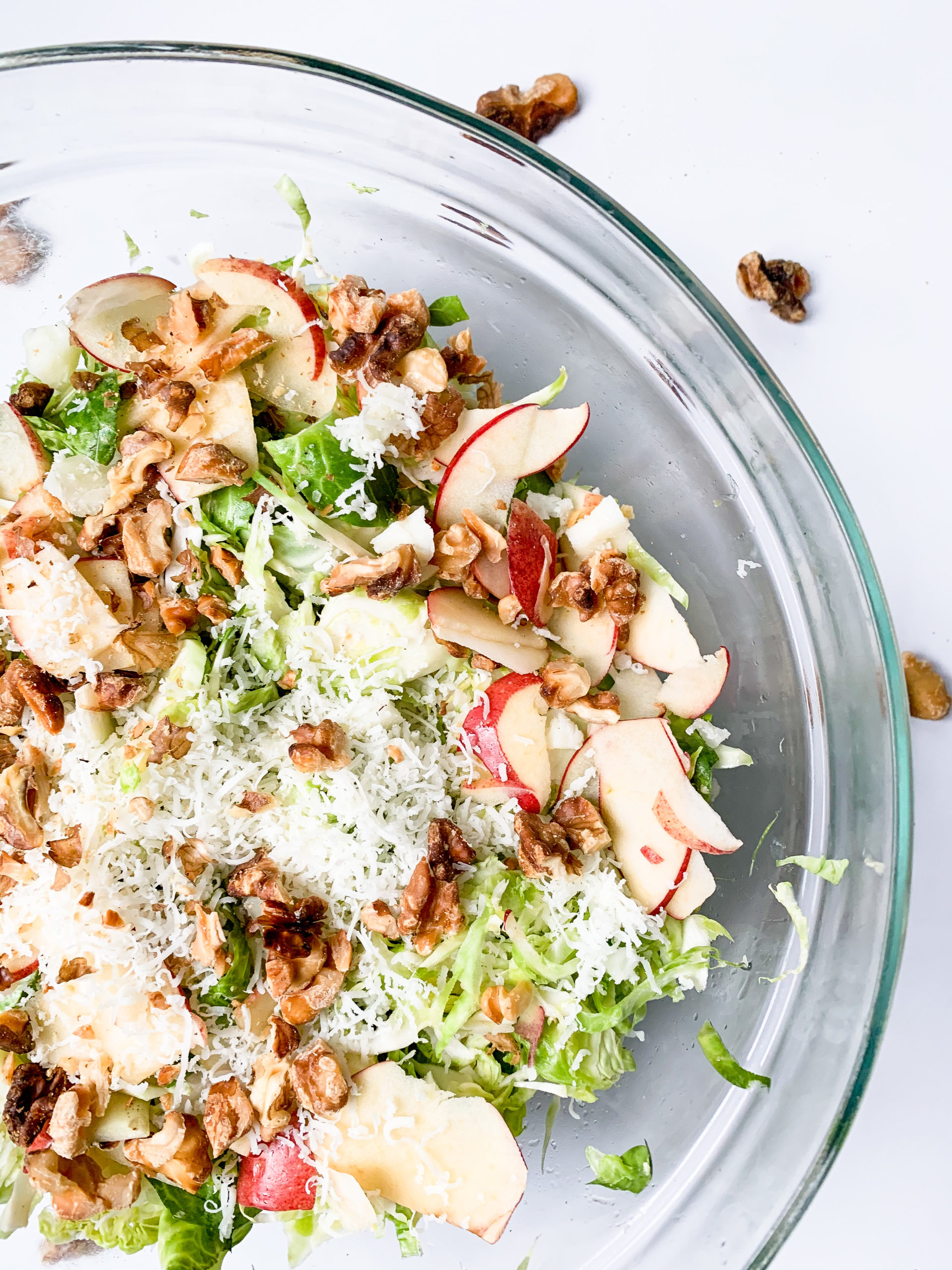 Shaved Brussels Sprouts Salad