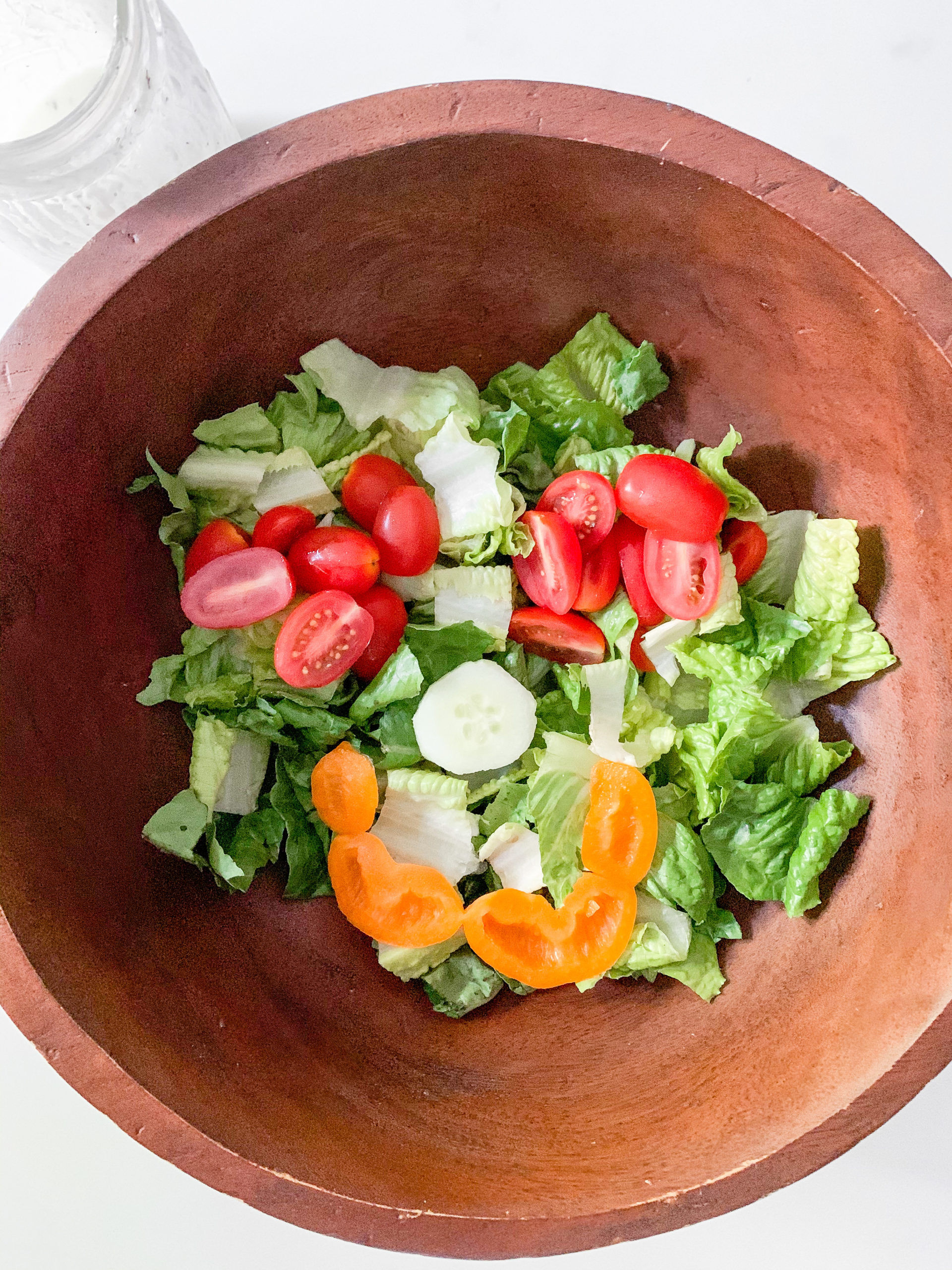 Healthy Kid Friendly Ranch Salad - Photo