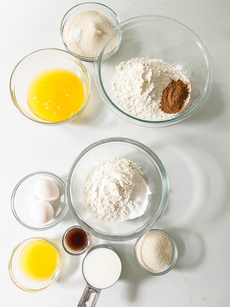 Crumb Cake Recipe Ingredients - Photo