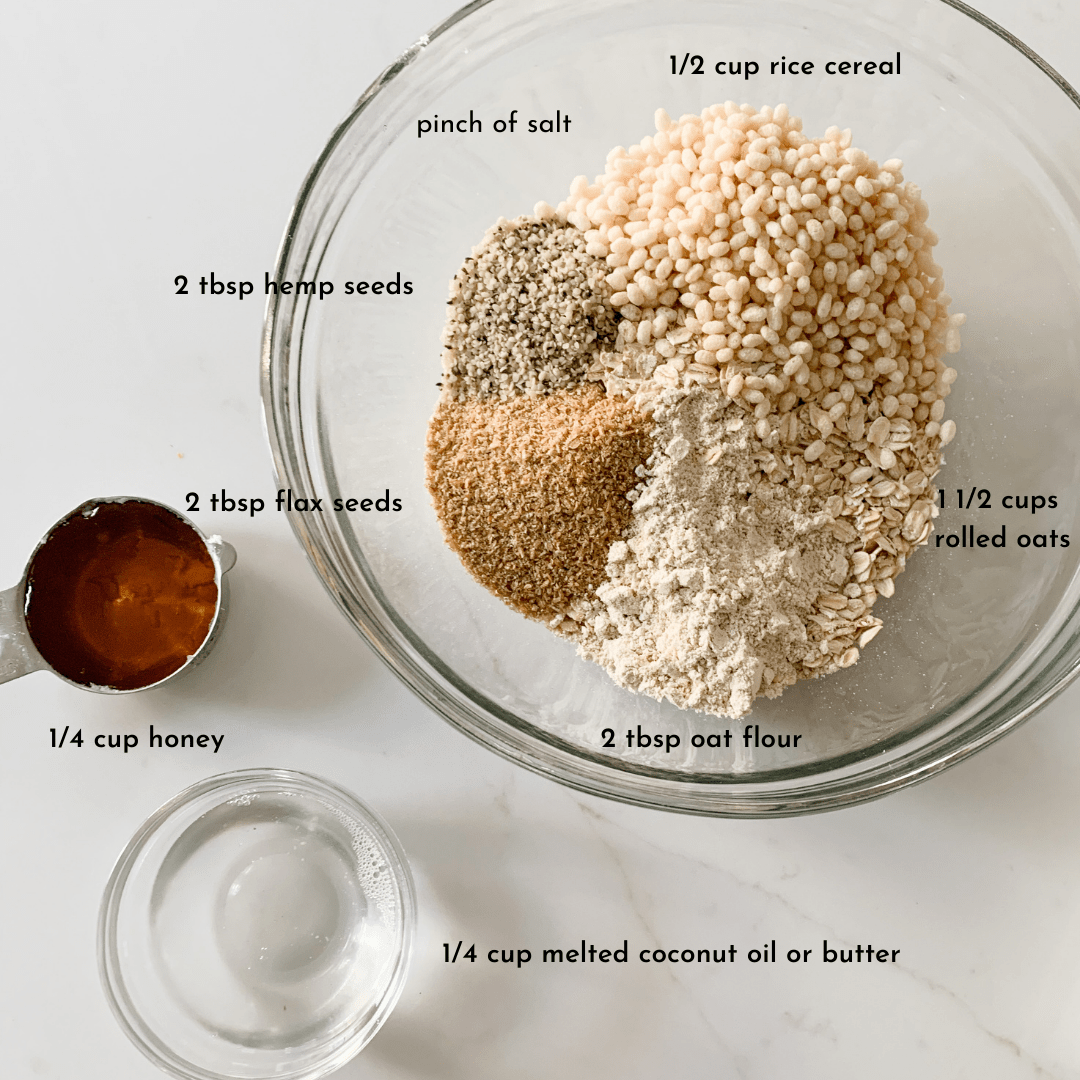 Refined Sugar Free Homemade Granola Bars - Photo