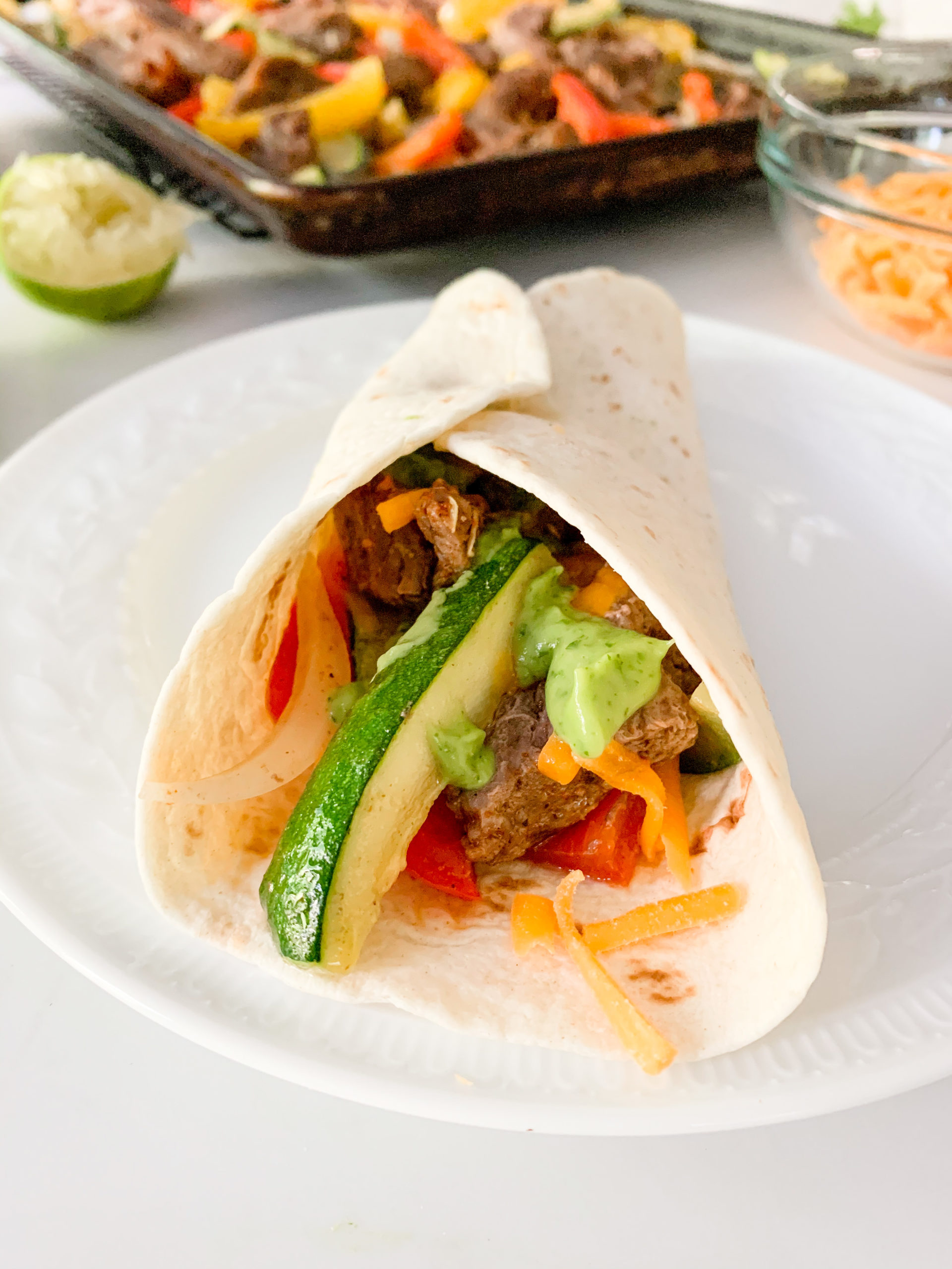 Easy Sheet Pan Steak and Veggie Fajitas - Photo
