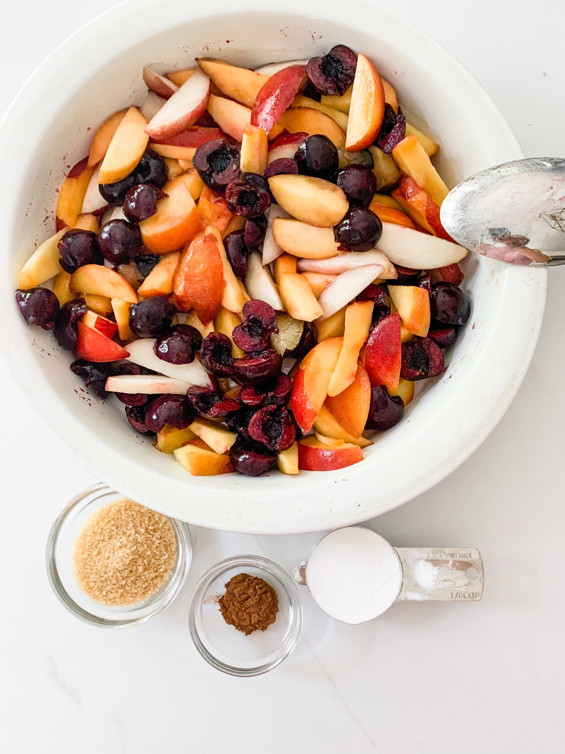 Summer Stone Fruit Crisp - Photo