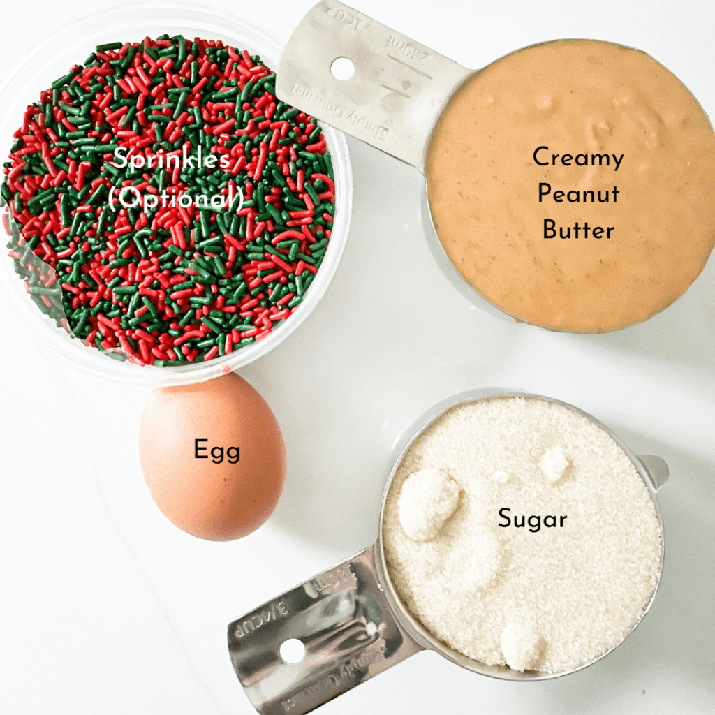 holiday peanut butter cookies - photo