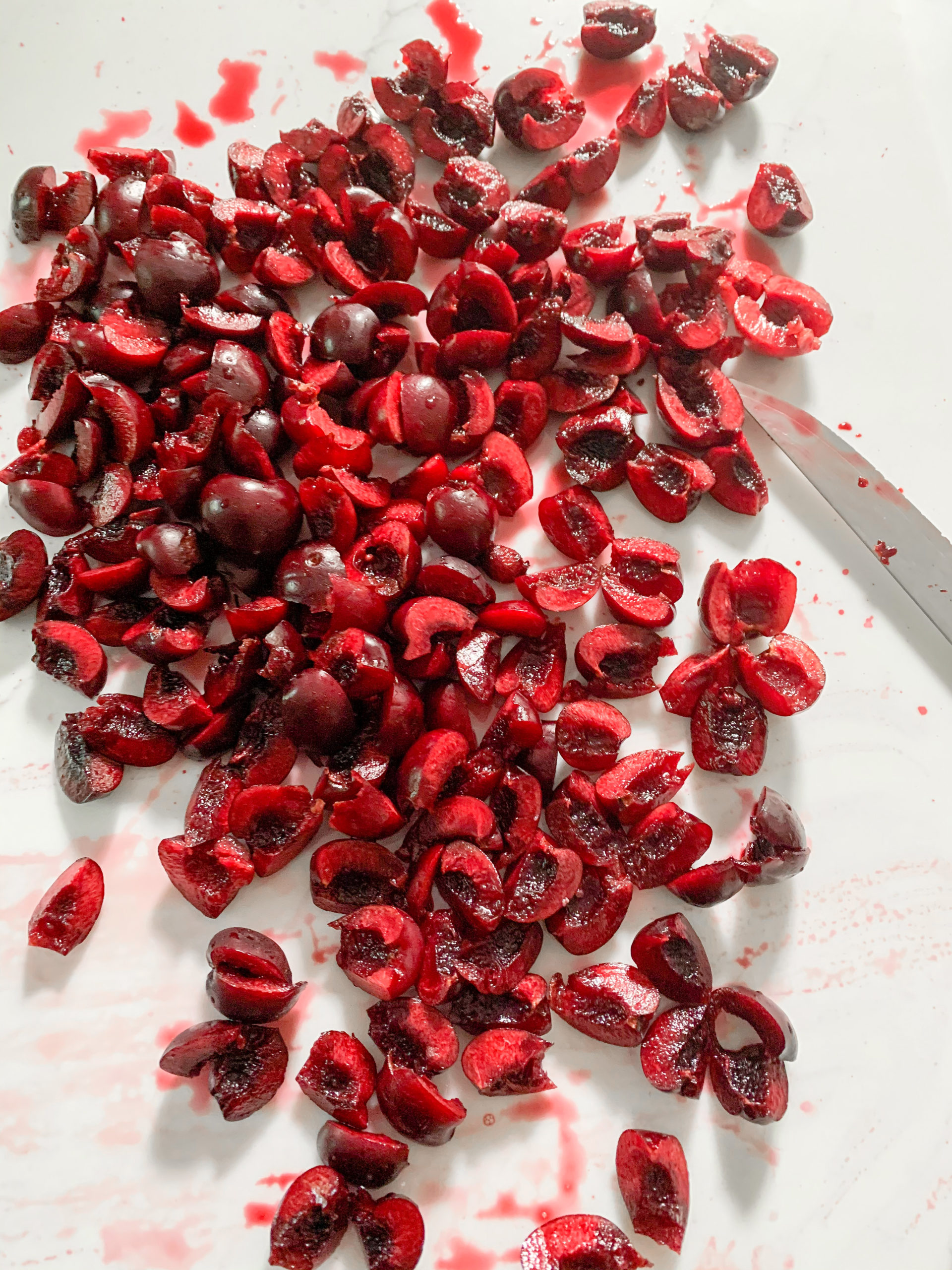 Pitted Cherries - Photo