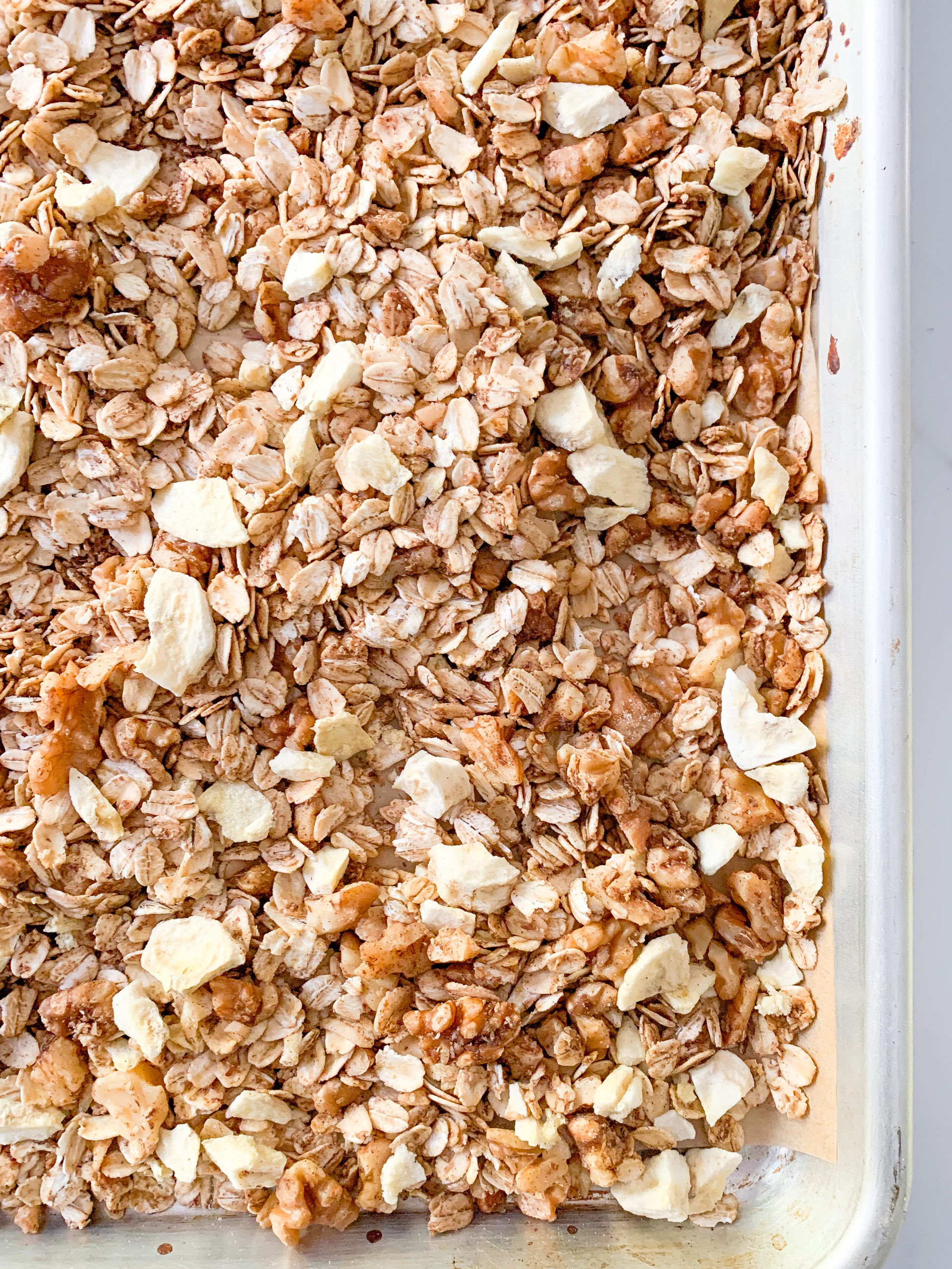 Freeze fried fruit granola - photo