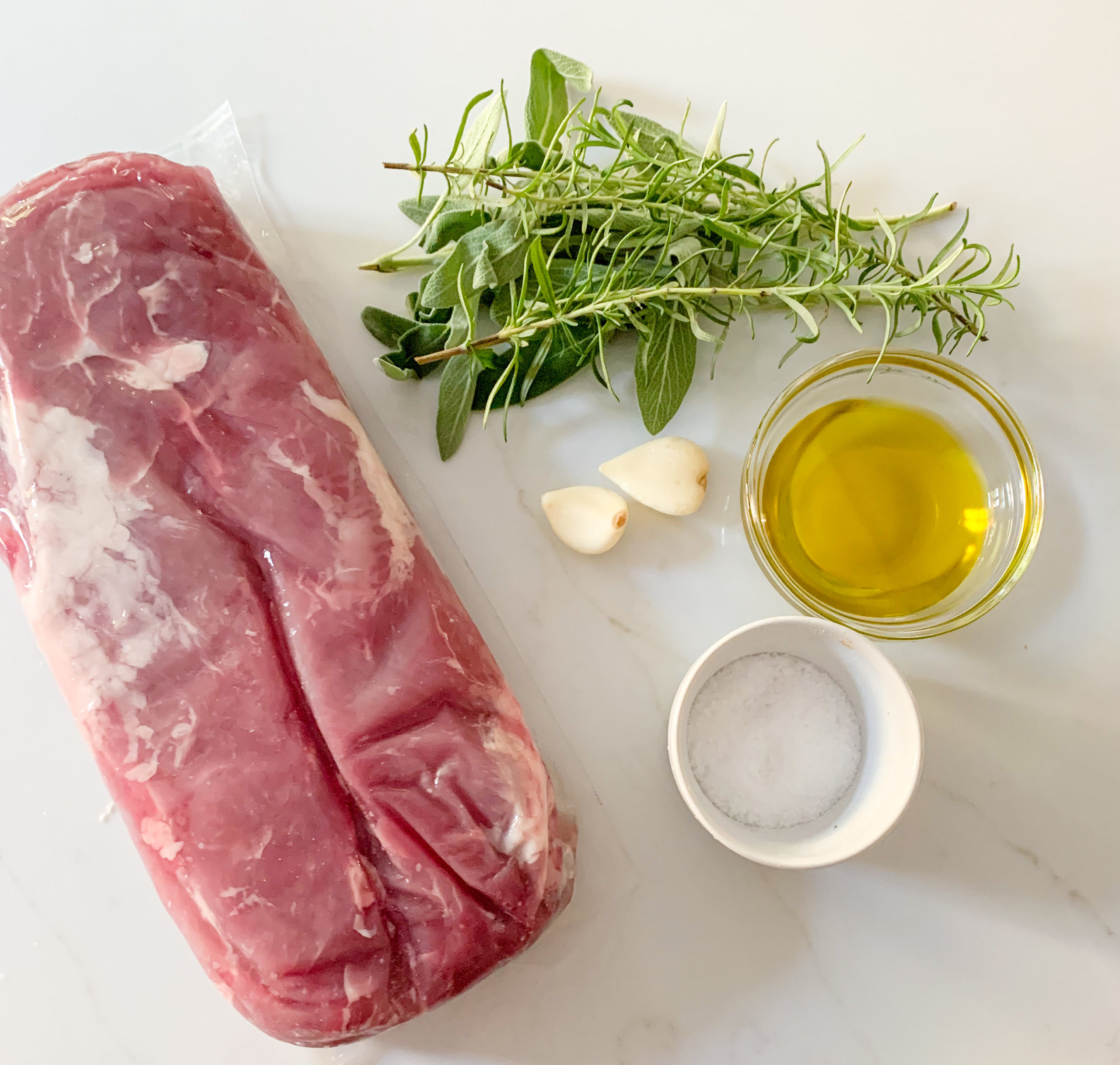 Pork Tenderloin with Rosemary, Sage & Garlic - Photo