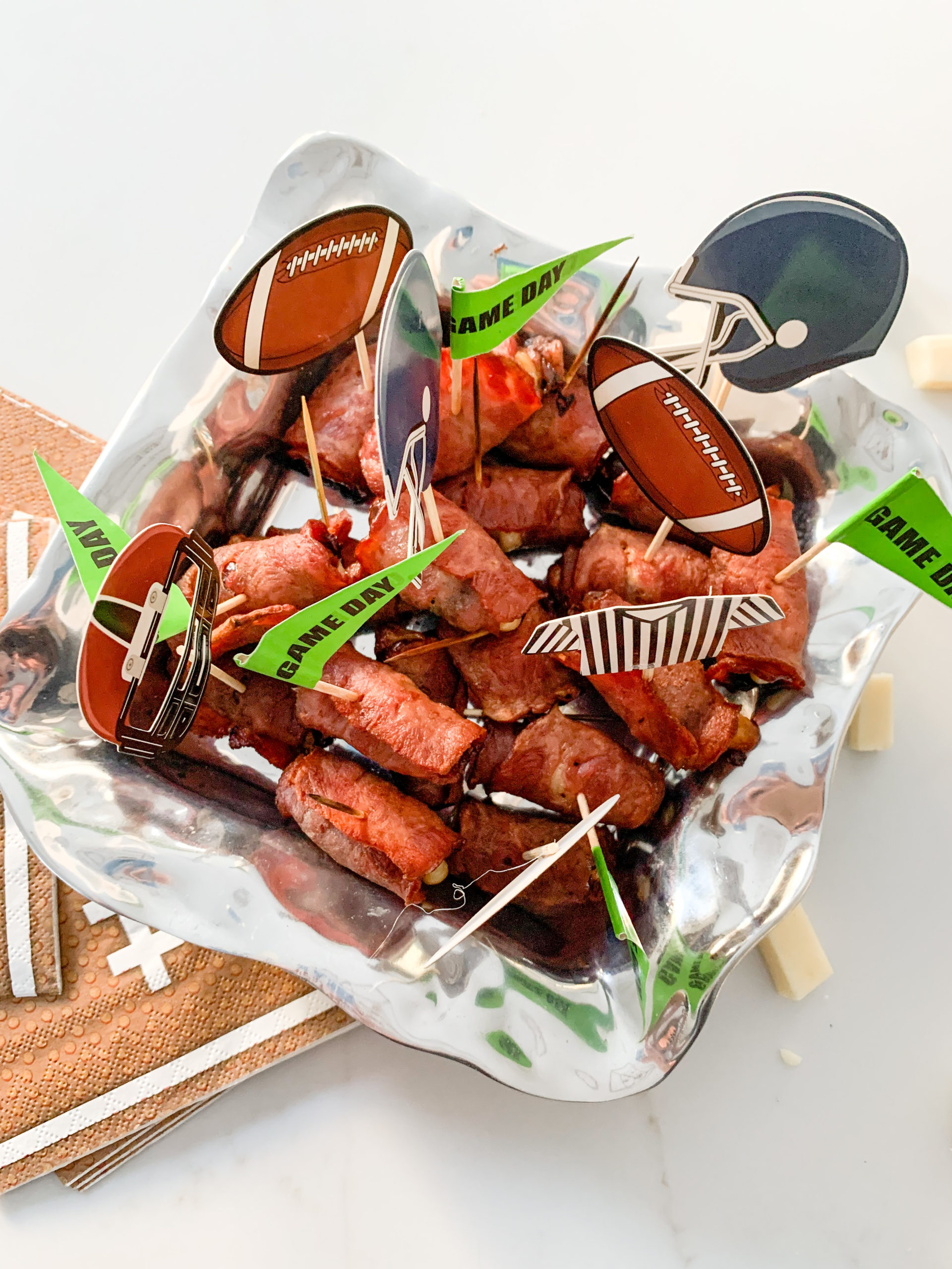Crispy Turkey Bacon Wrapped Dates - Photo