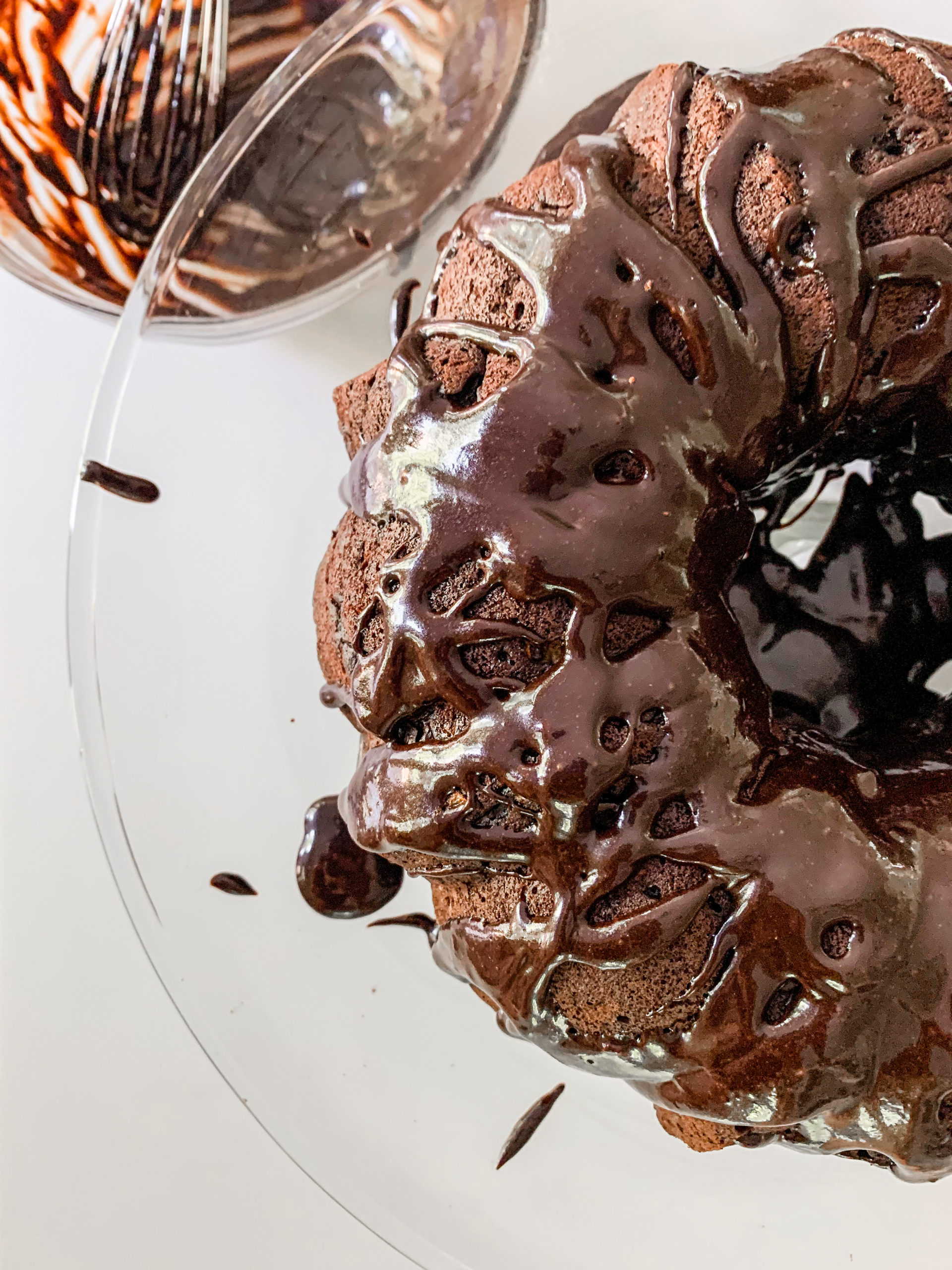 Chocolate Zucchini Bundt Cake - Photo