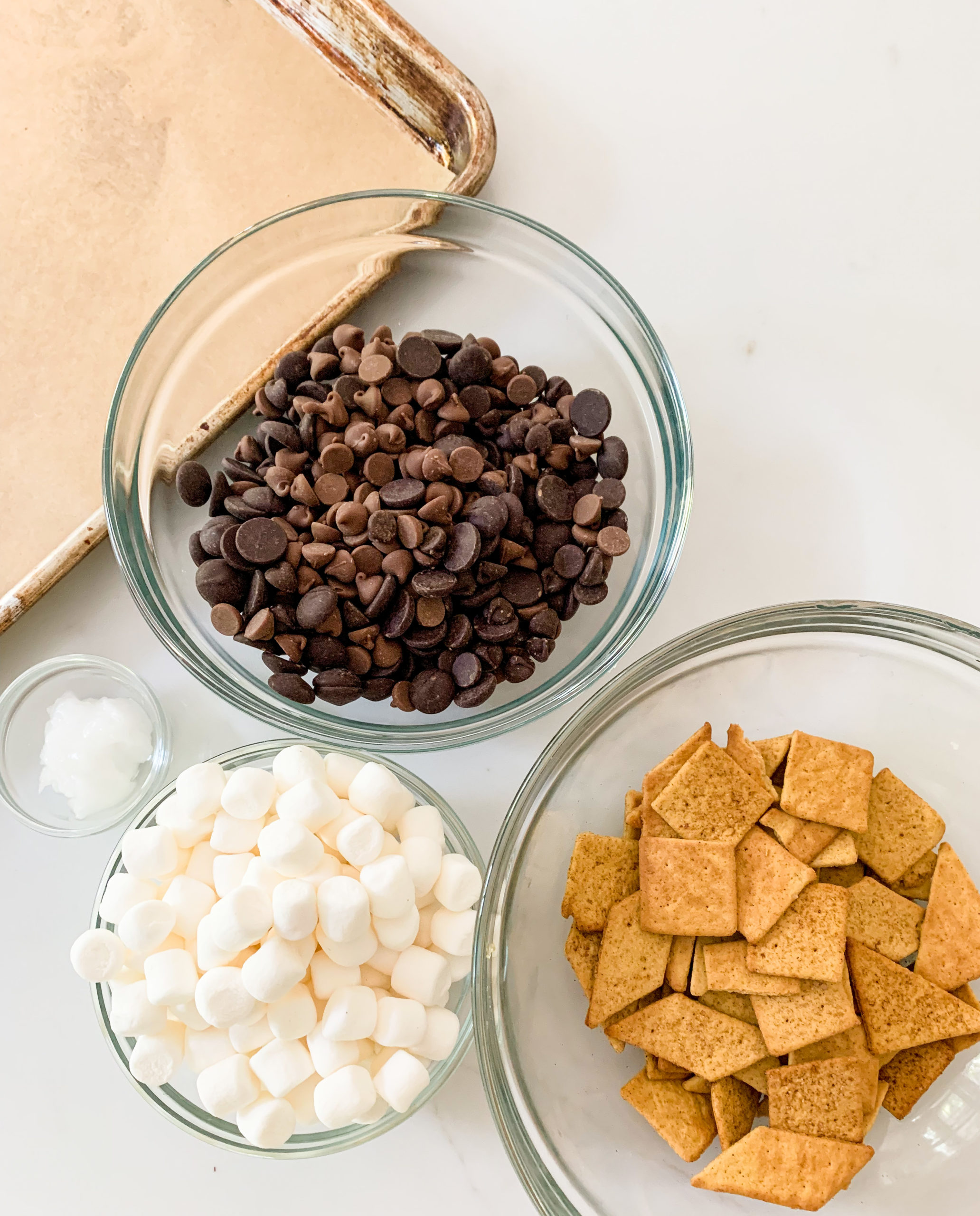 S'mores Bark Ingredients - Photo