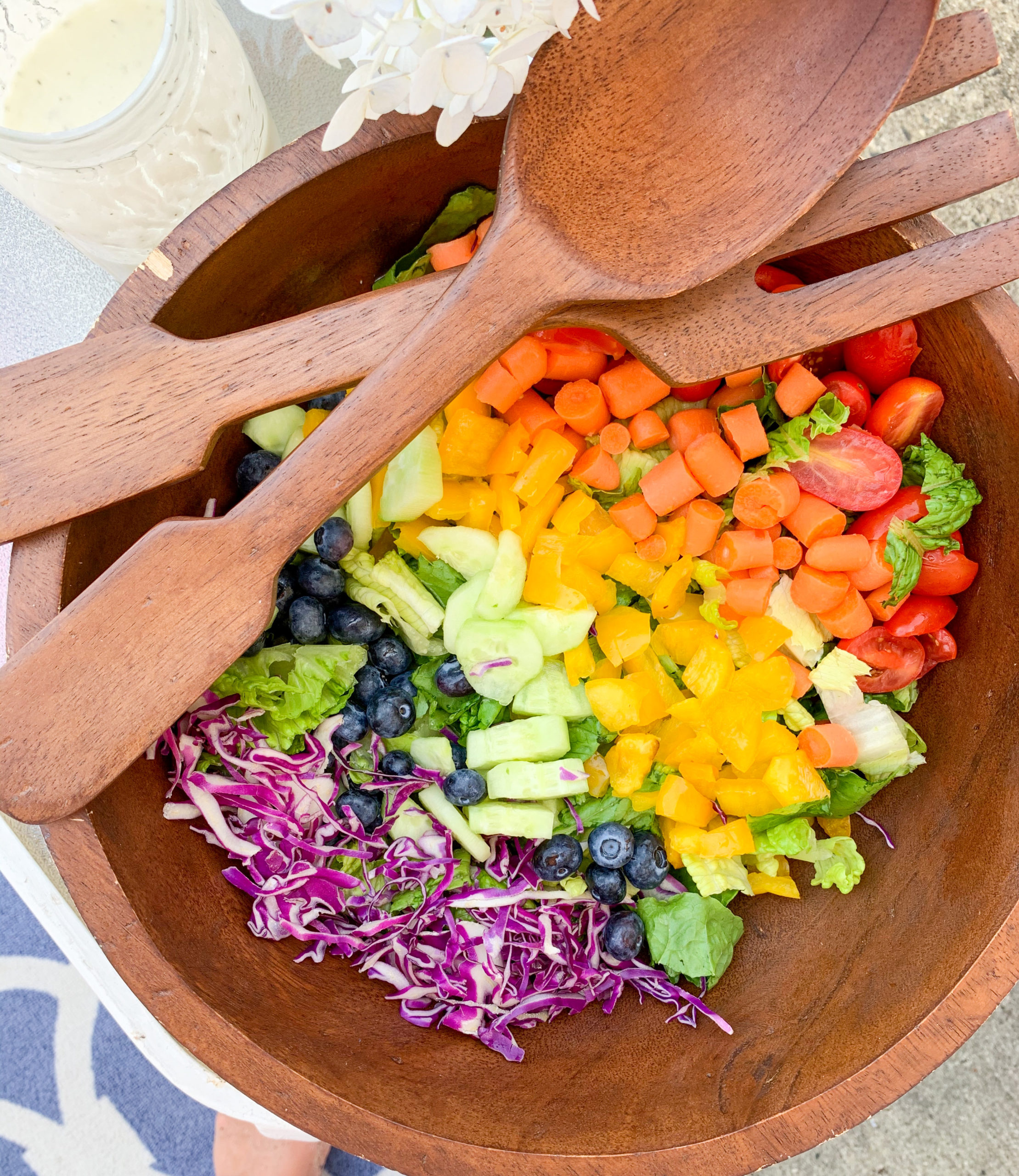Rainbow Salad - Photo
