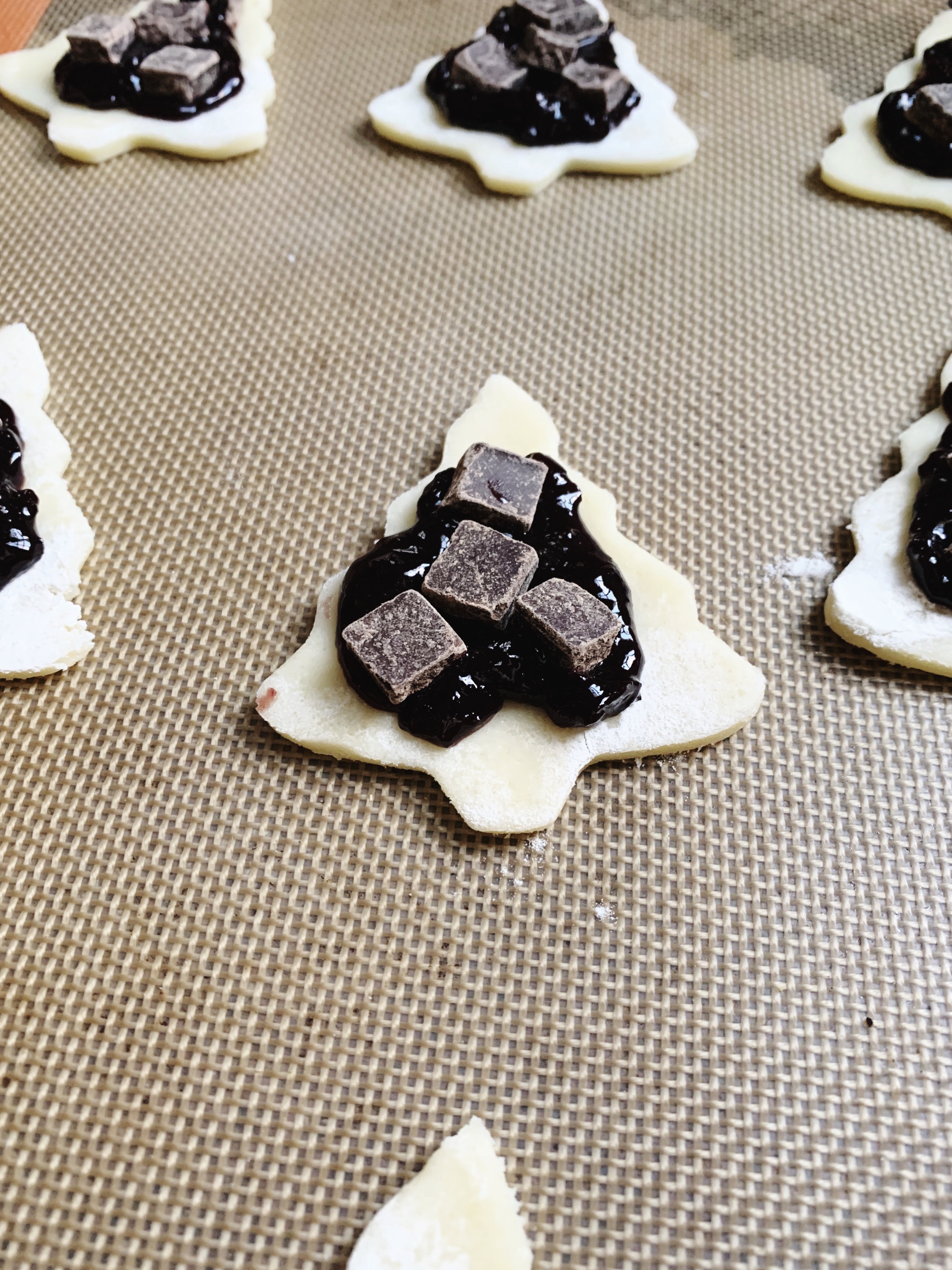 Chocolate Cherry Hand Pies - photo