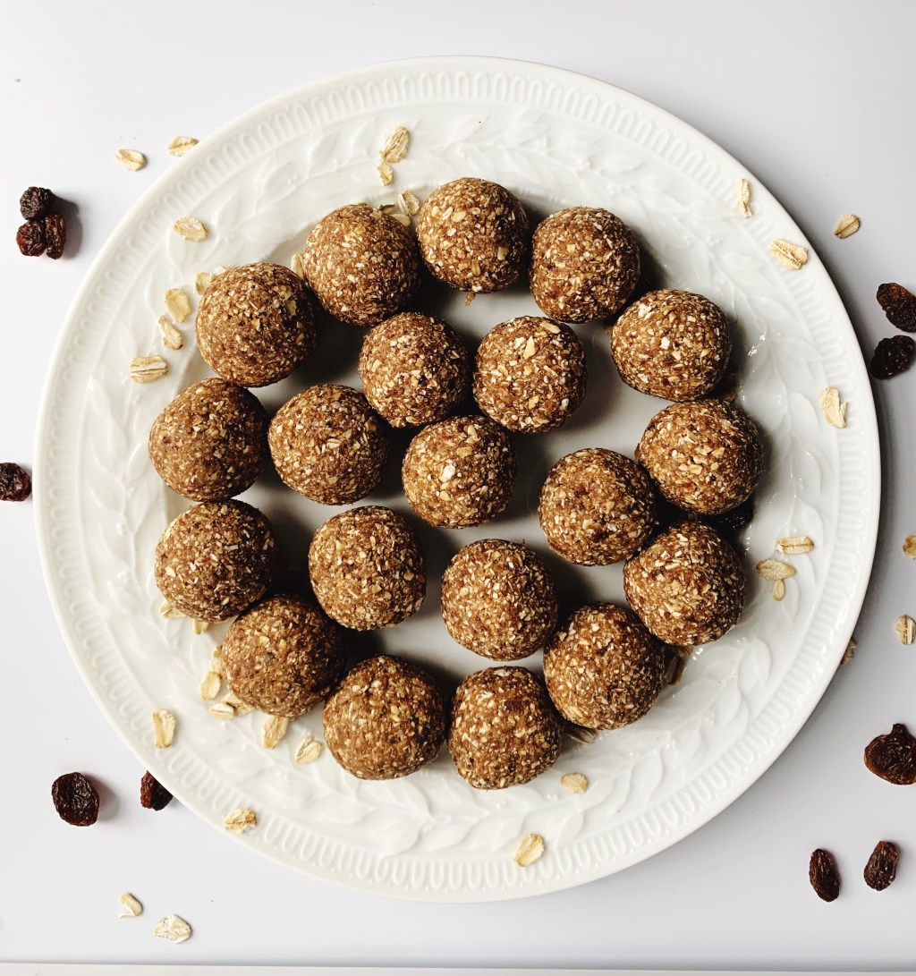 Nut Free Cinnamon Raisin Energy&nbsp;Bites