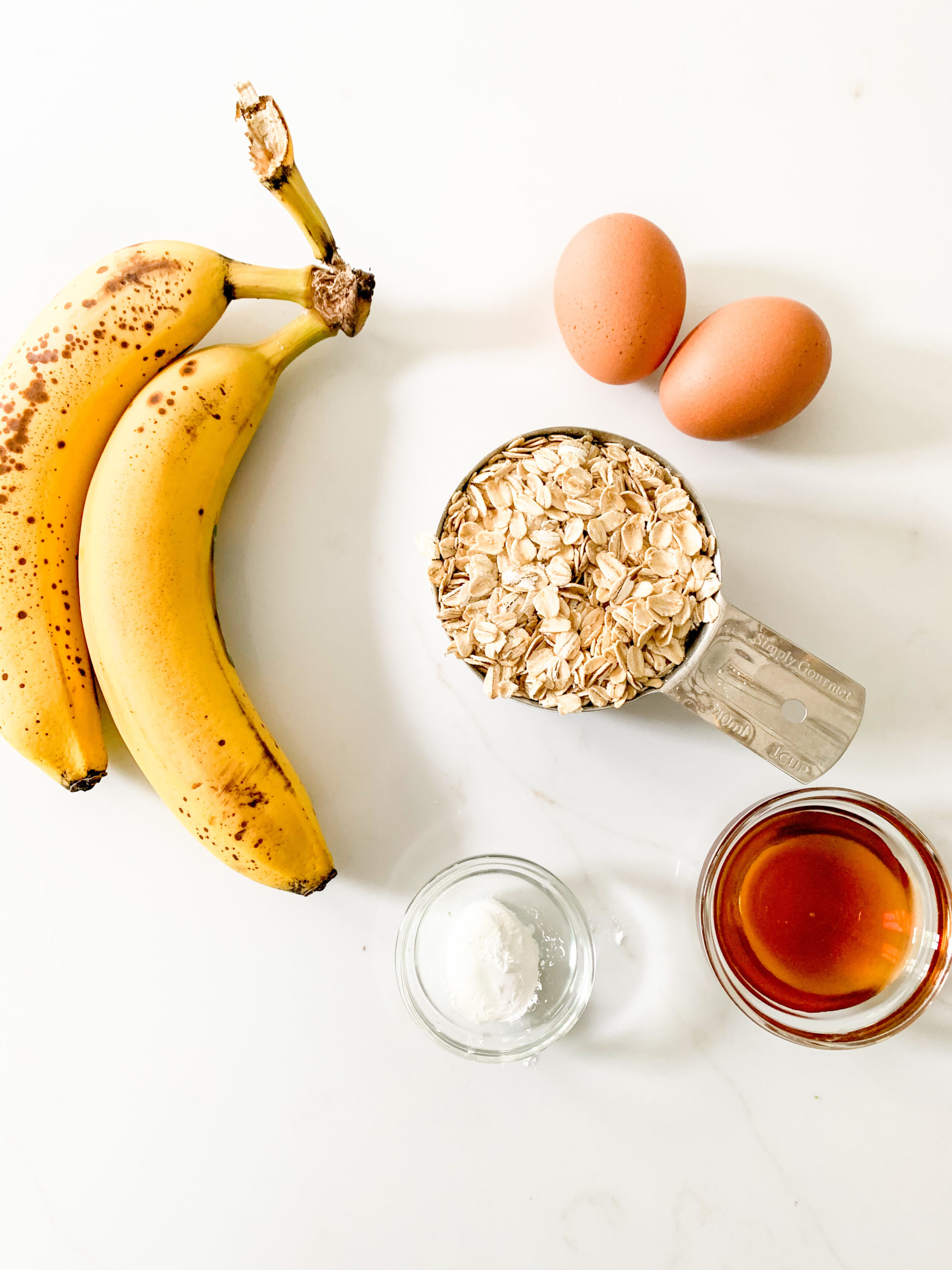 Blended Baked Oats Ingredients - Photo