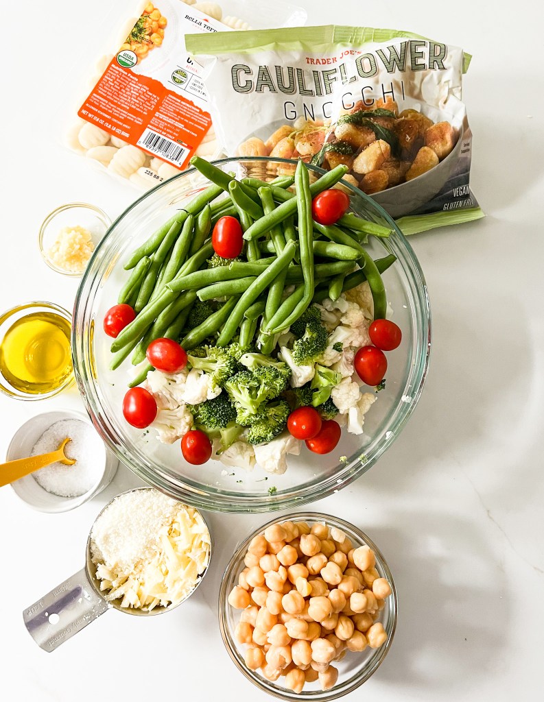 Sheet Pan Gnocchi and Veggies Ingredients - photo