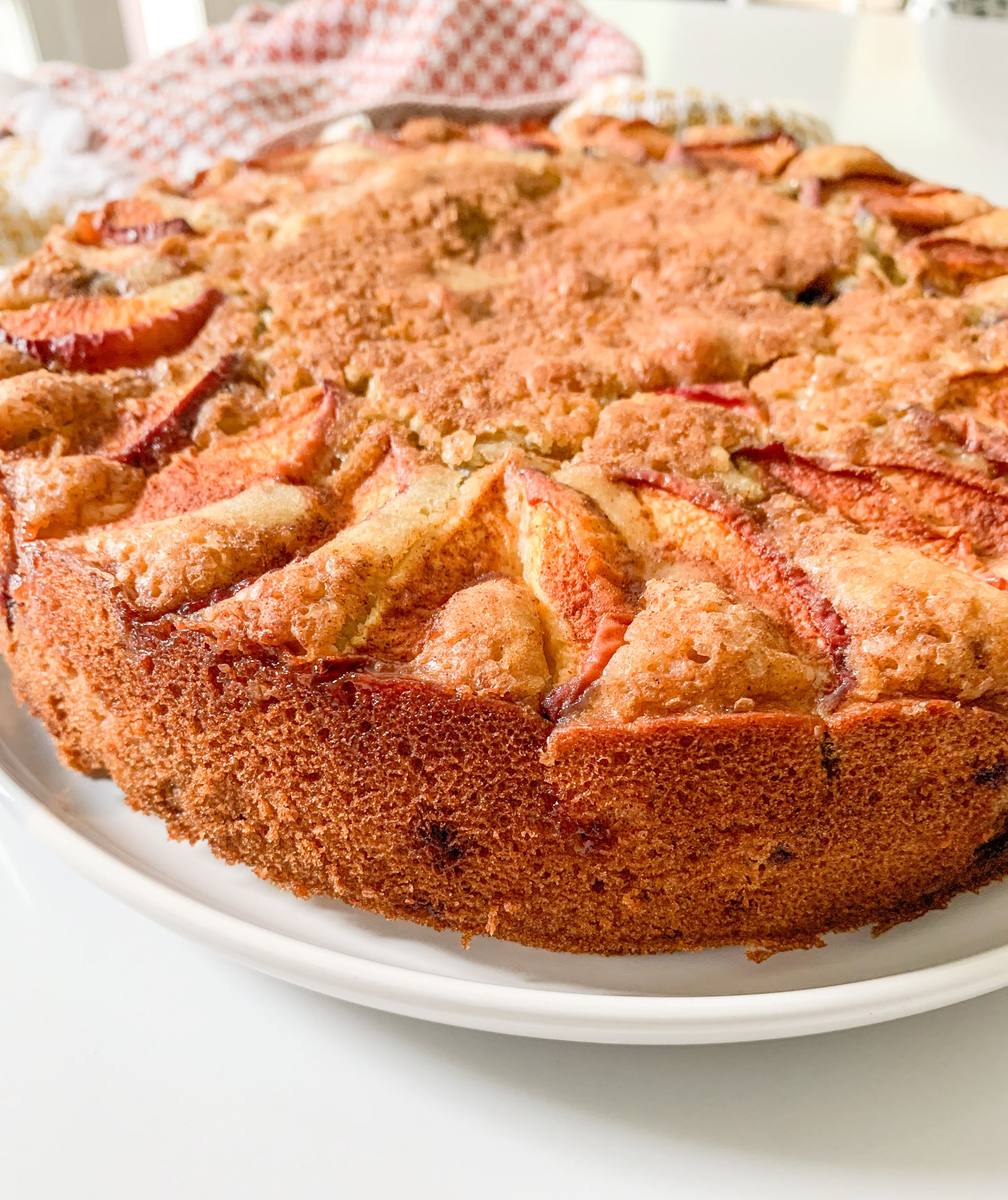 Stone Fruit Olive Oil Cake - Photo