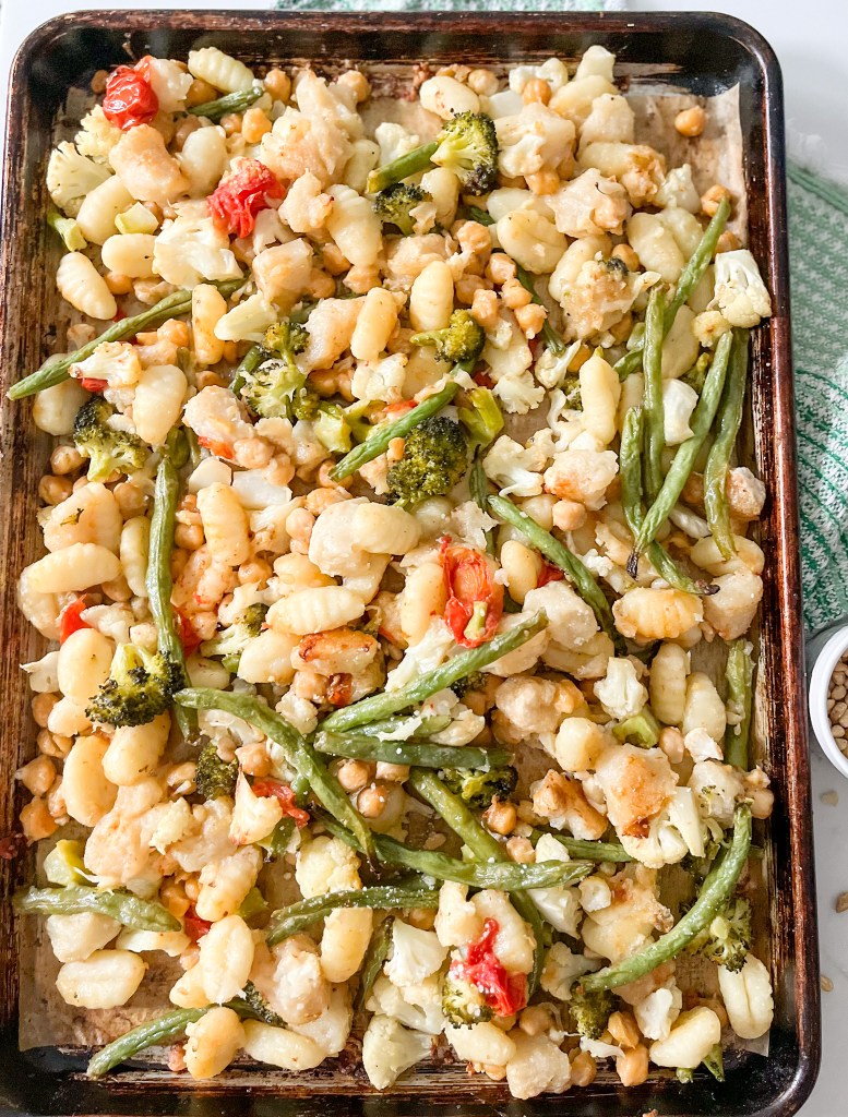 Crispy Sheet Pan Gnocchi with Roasted Veggies - photo