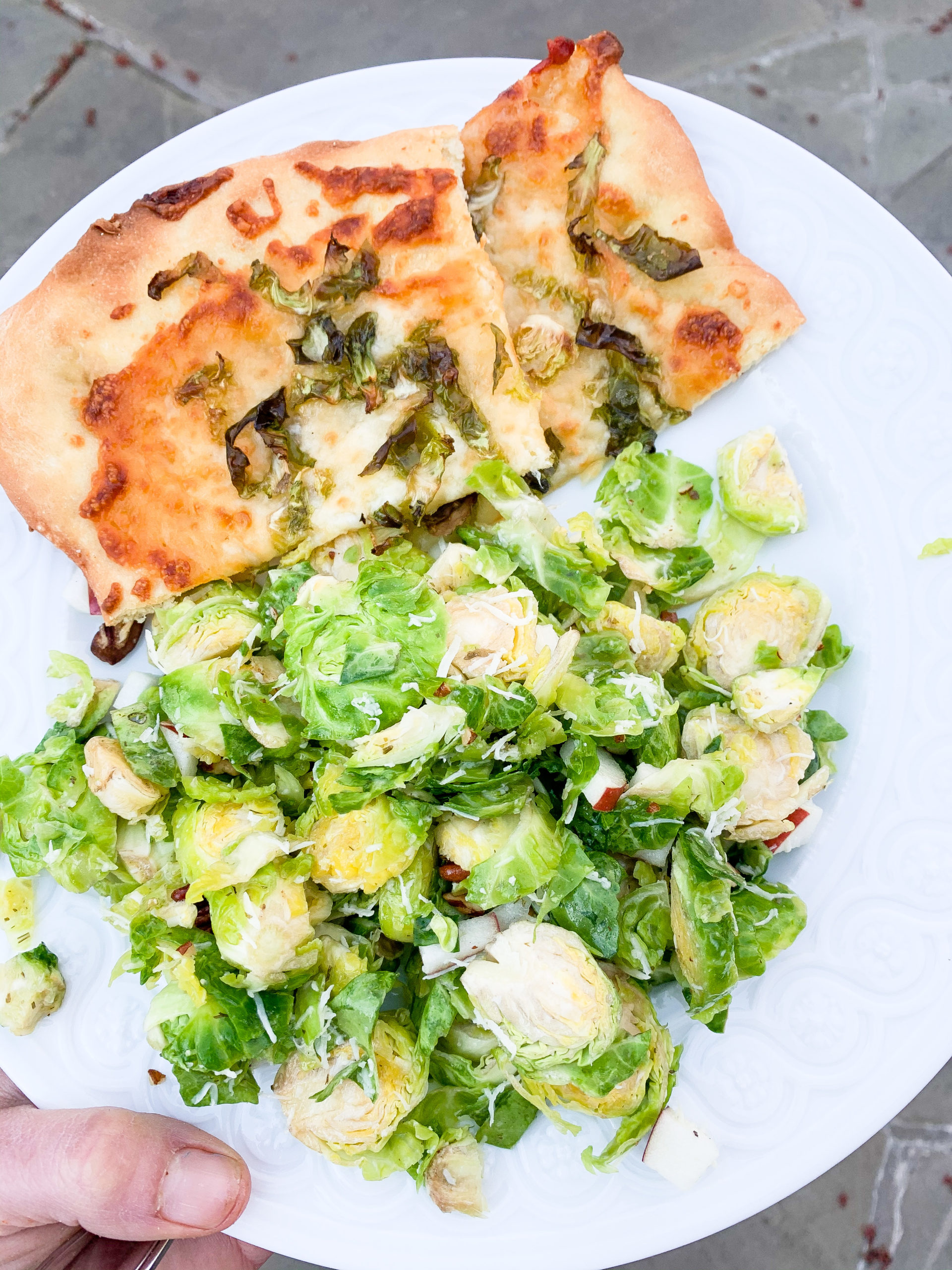 Shaved Brussels Sprouts Salad Side Dish - Photo