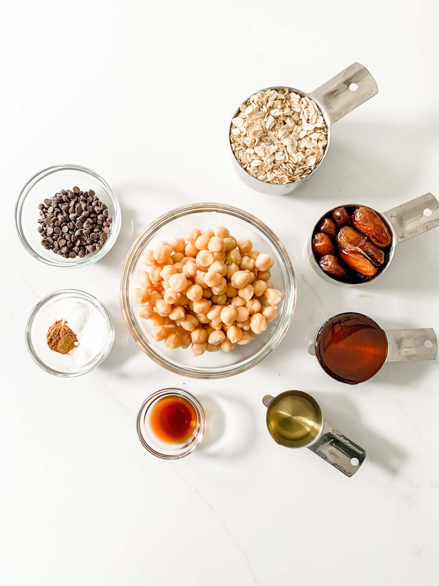 Chickpea Blondie Ingredients - Photo