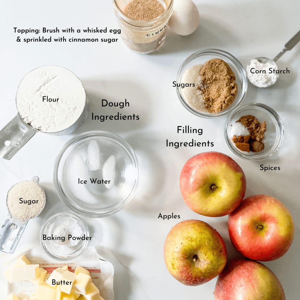 Apple Galette Ingredients Photo