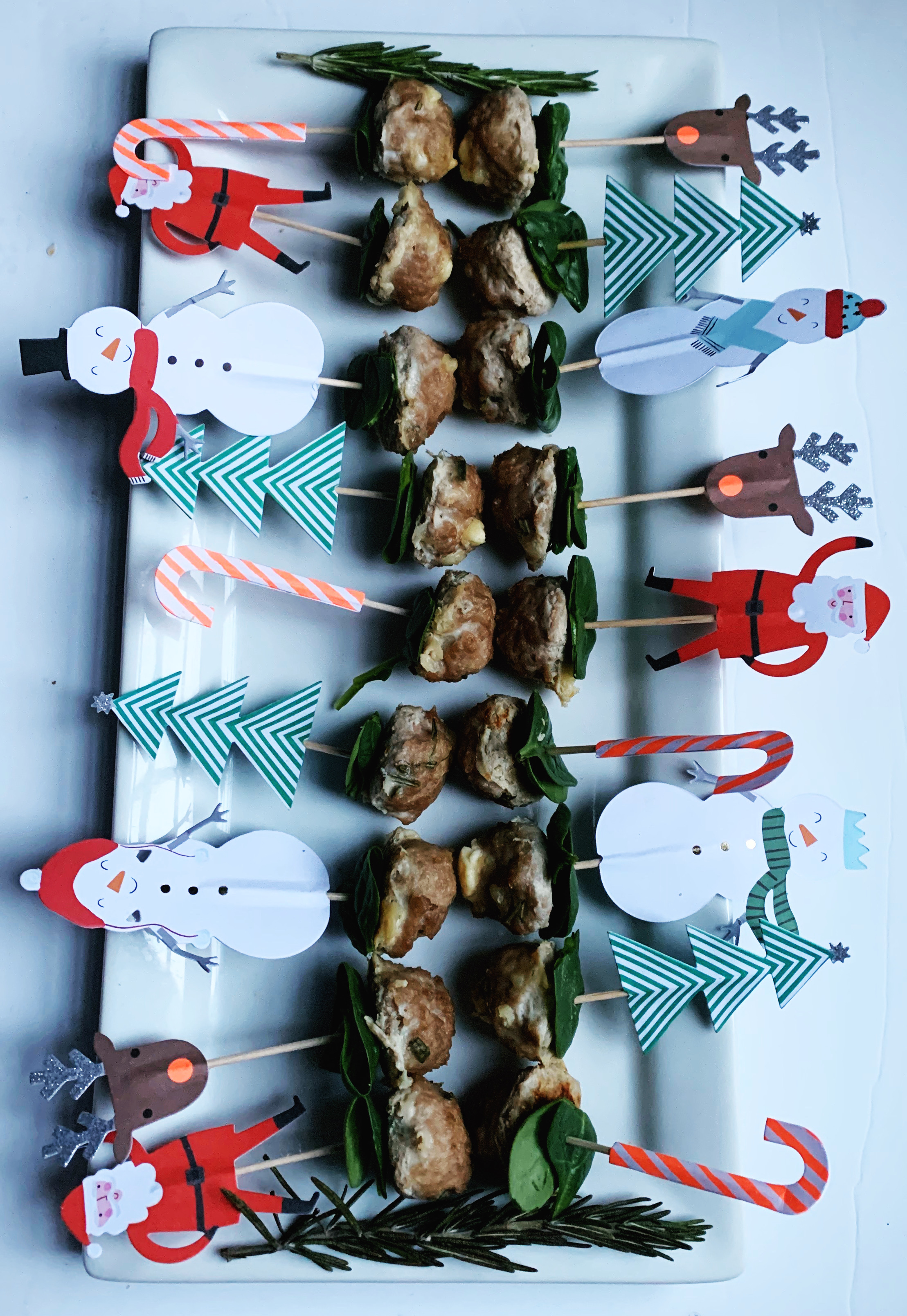 Mini Turkey Meatball Appetizer - Photo