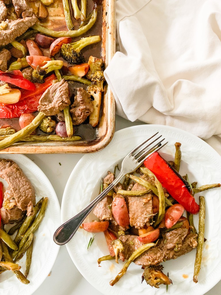 Sheet Pan Steak and Veggies - Photo