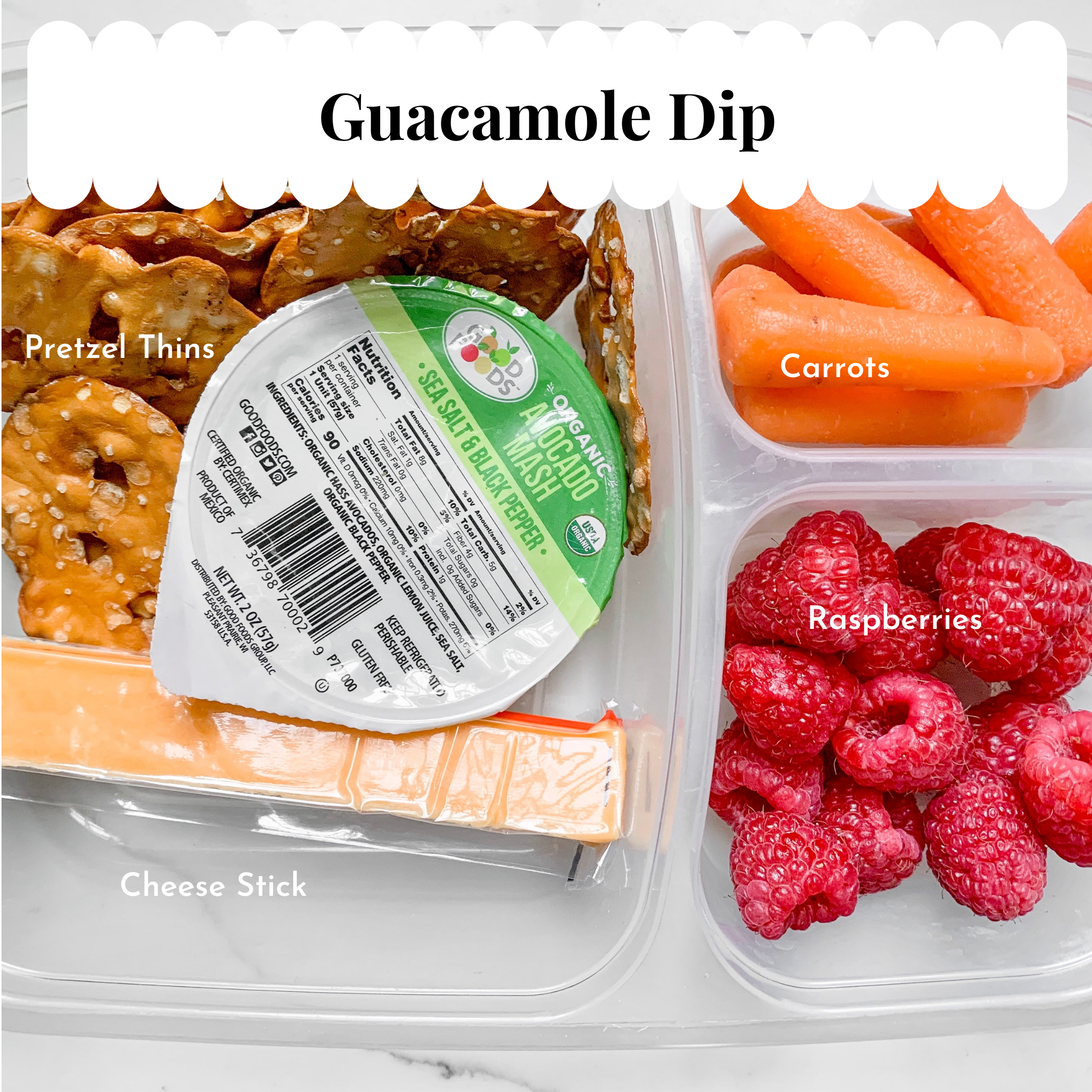 Guacamole Dip Lunch Box - Photo