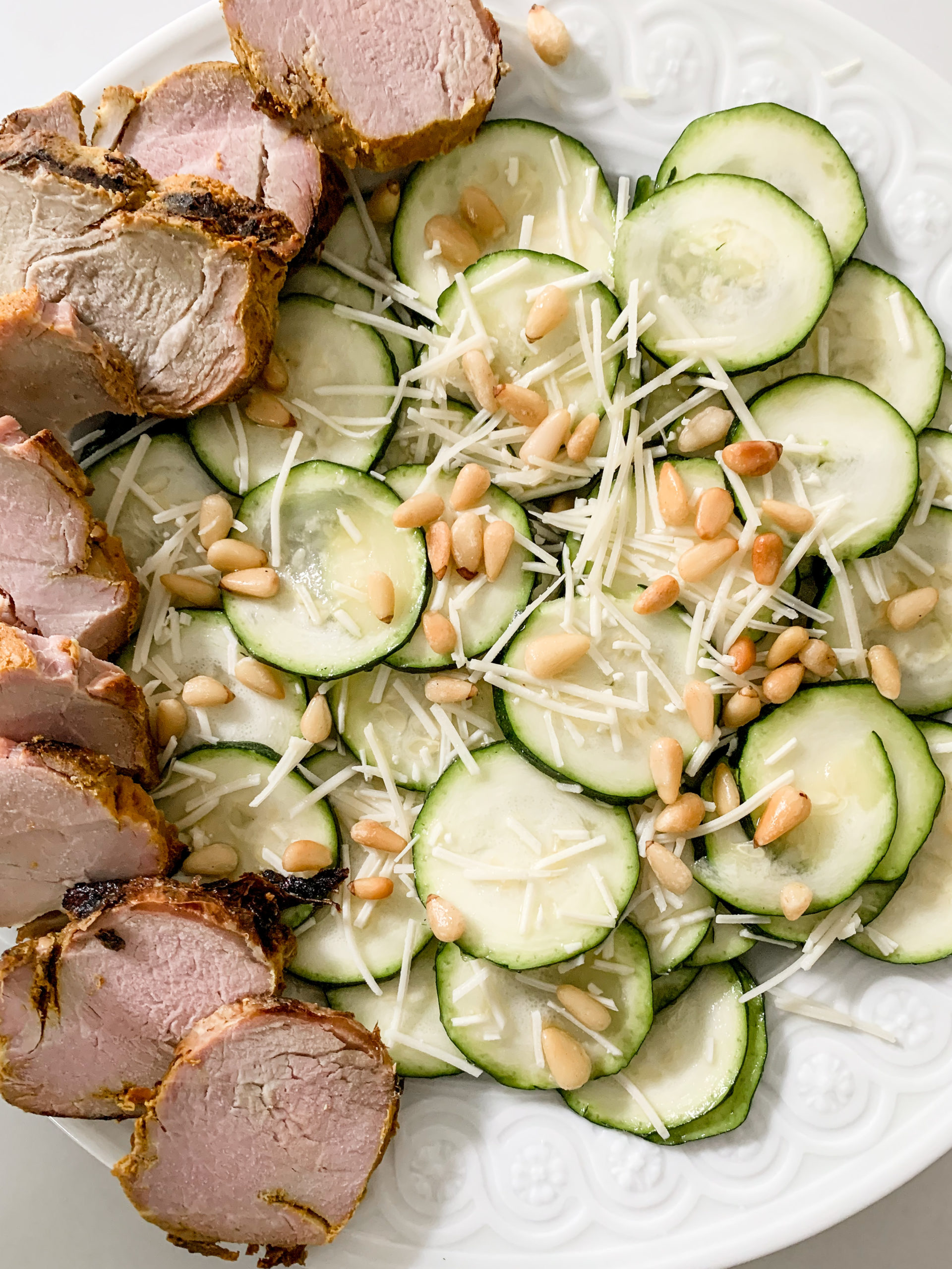 zucchini carpaccio side dish - photo