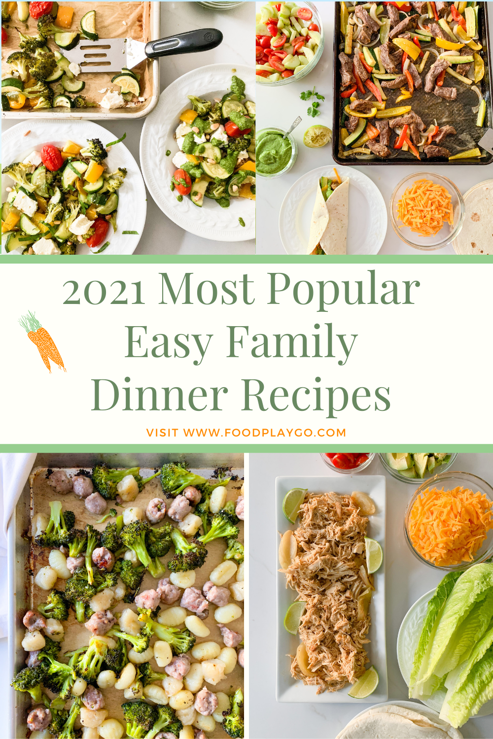 Top 10 Most Popular Dinner Recipes in&nbsp;2021