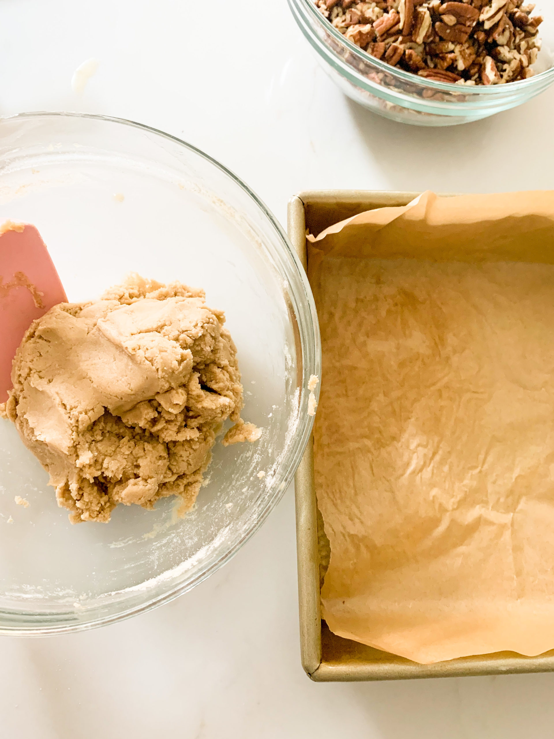 Easy Healthy Pecan Pie Bars - Photo