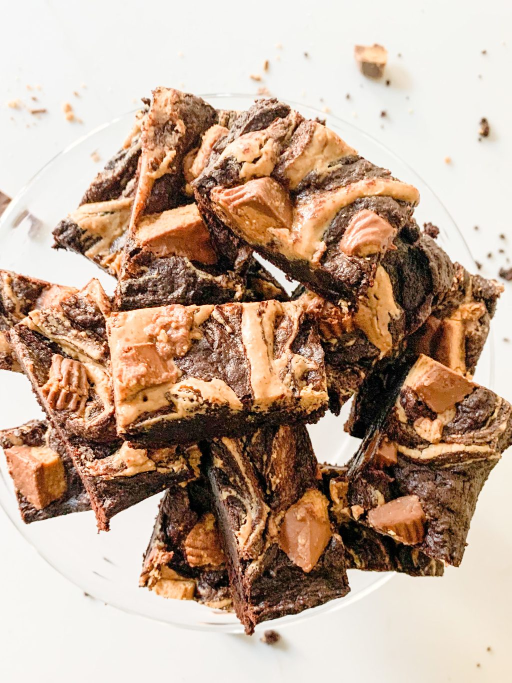 Homemade Peanut Butter Cup Brownies Recipe - Photo