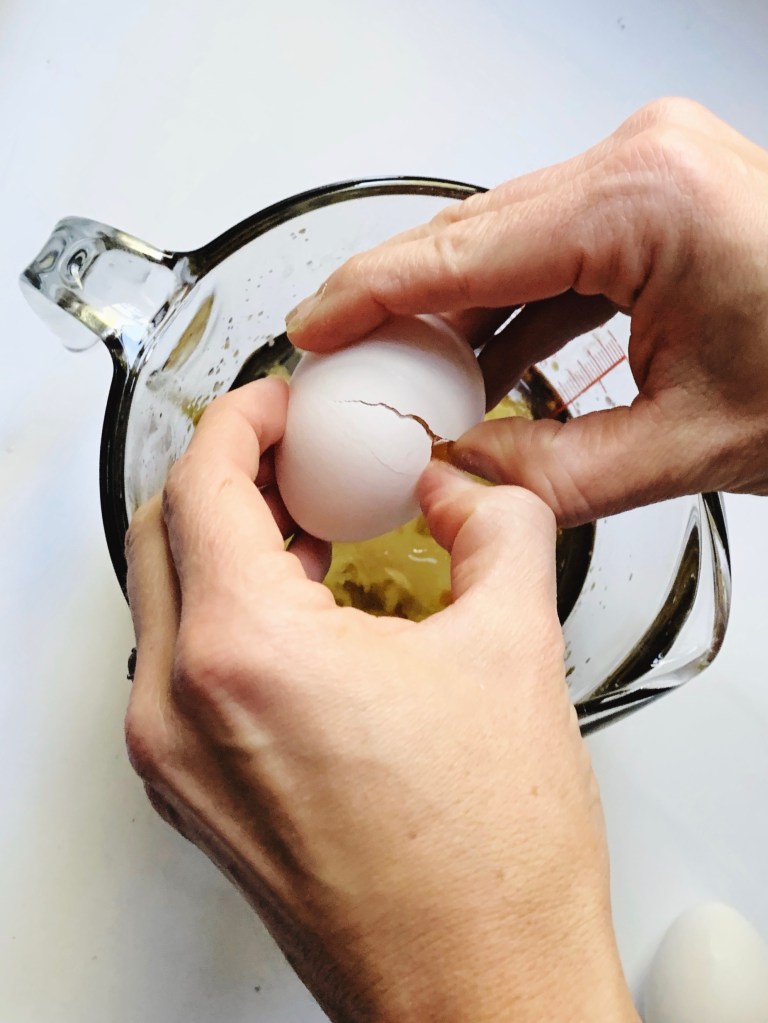 Easy and Healthy Apple Cake made easy with no mixer - photo