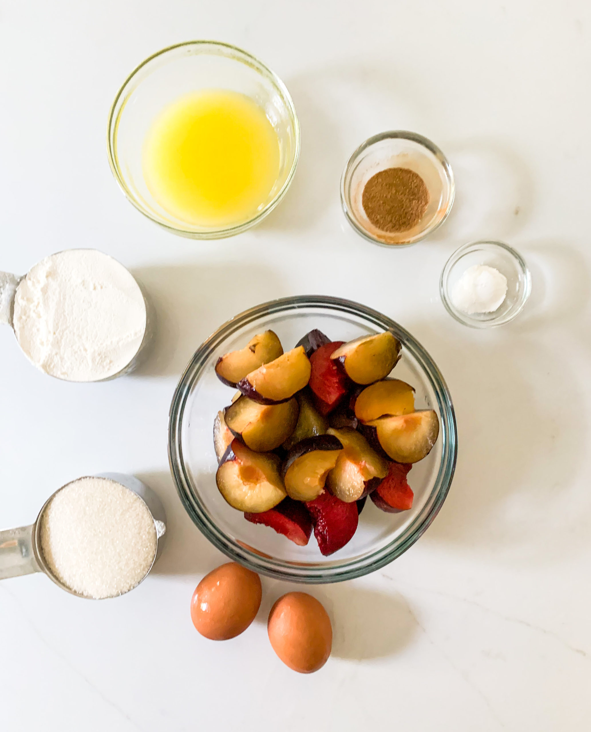 Plum Torte Ingredients - Photo