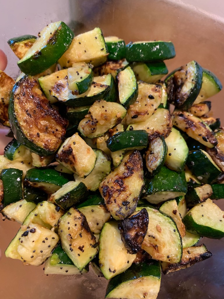 Easy Zucchini Marinade for grilling, roasting or sauteting 