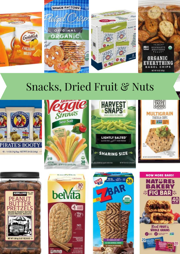 Costco Snacks, Dried Fruit & Nuts that I buy - photo