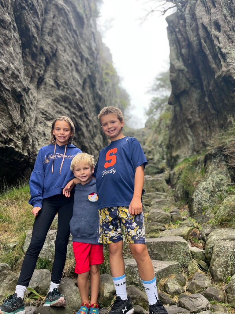 Top of Table Mountain with Kids