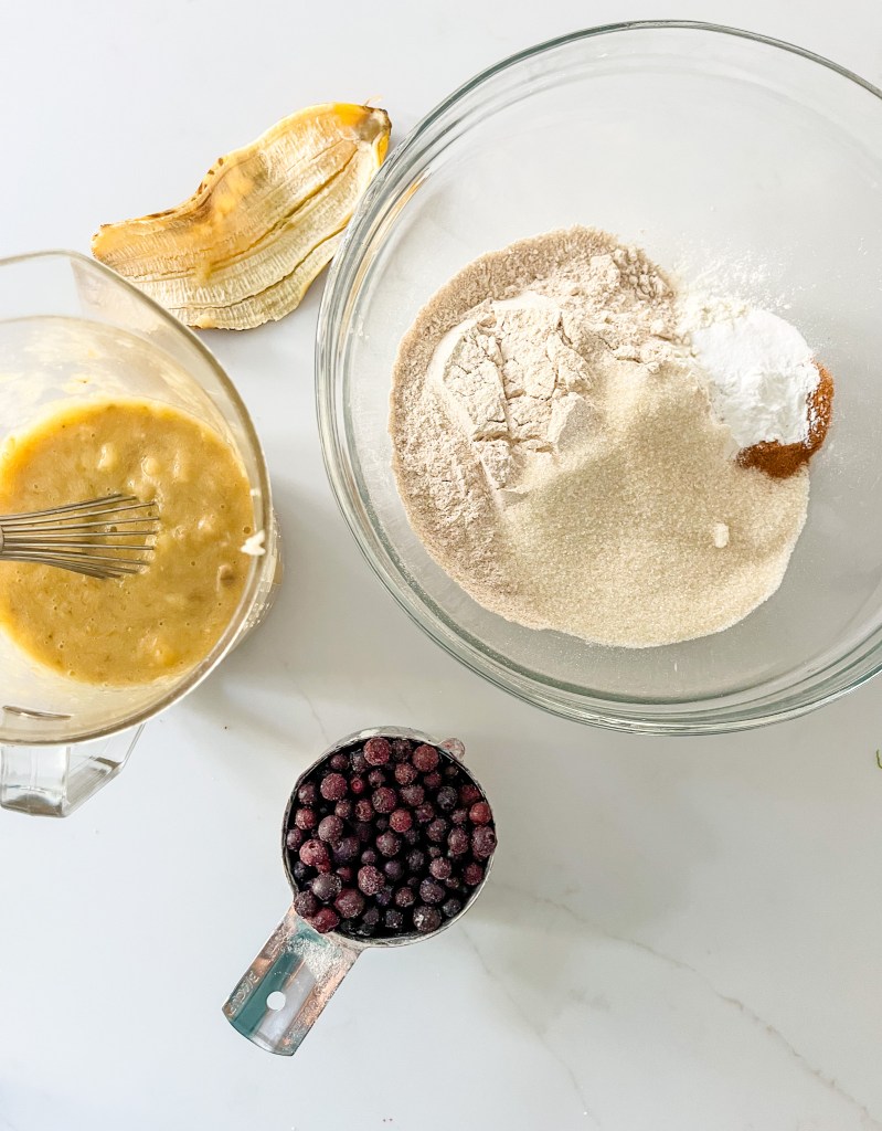 How to Make Blueberry Banana Bread - Photo